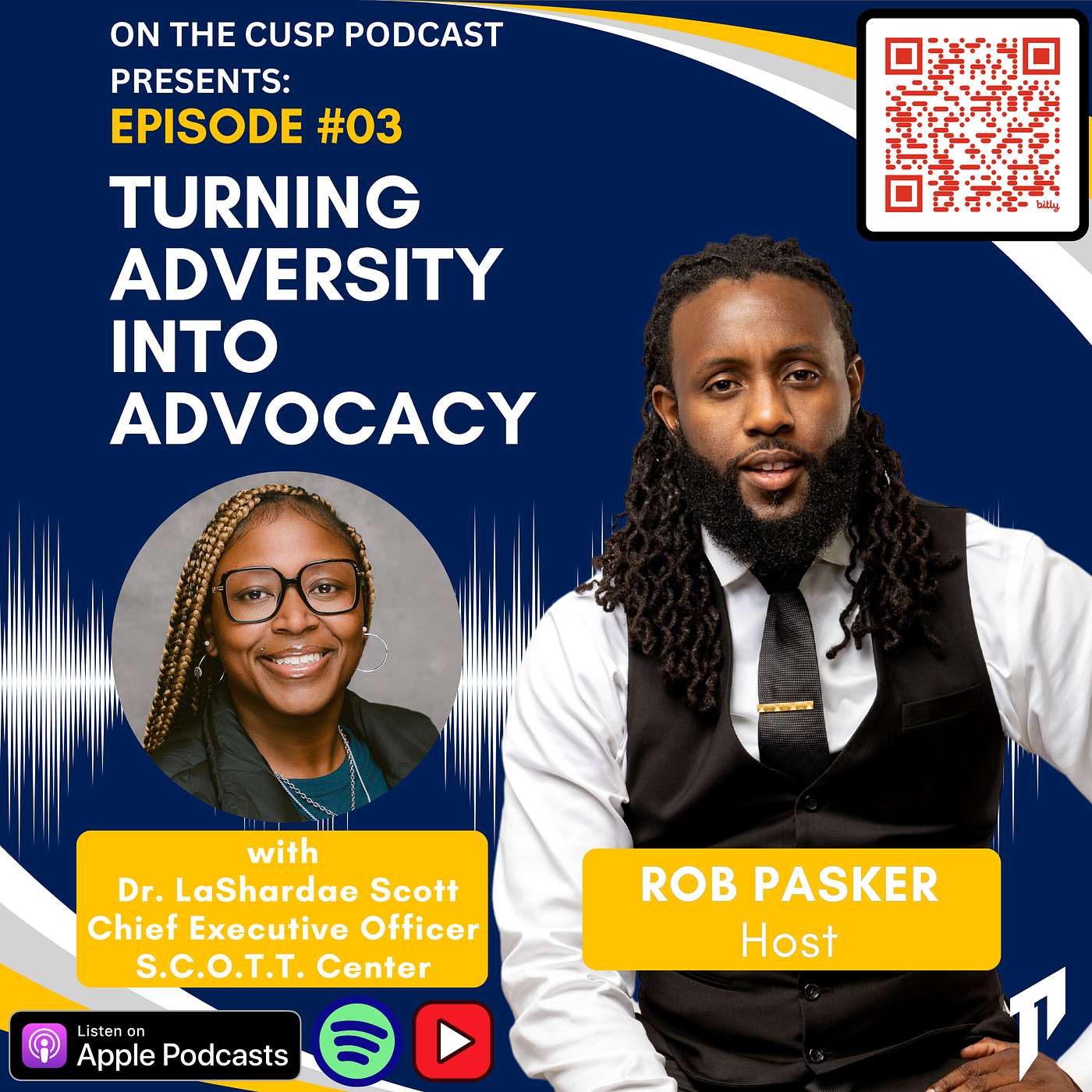 On The Cusp w/ Rob Pasker - On the Cusp with Dr. La'Shardae Scott: Transforming Challenges into Advocacy and Change