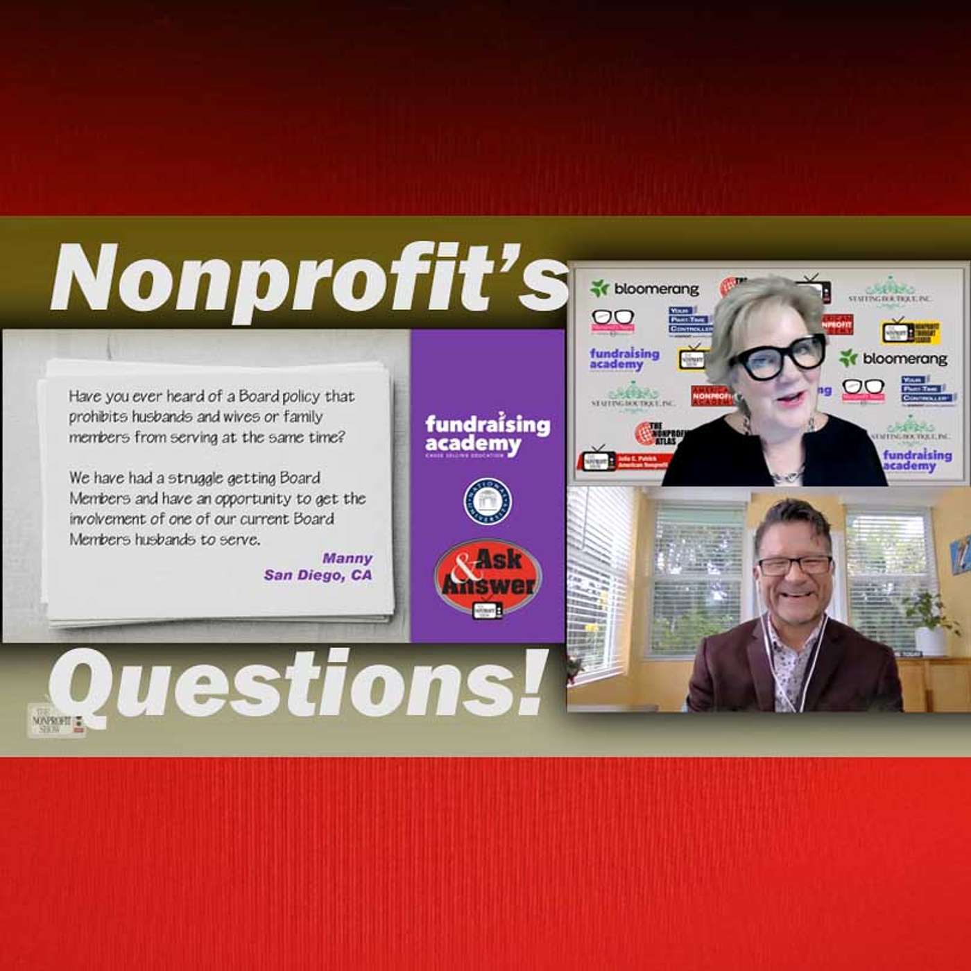 A Variety of Nonprofit Questions Asked and Answered