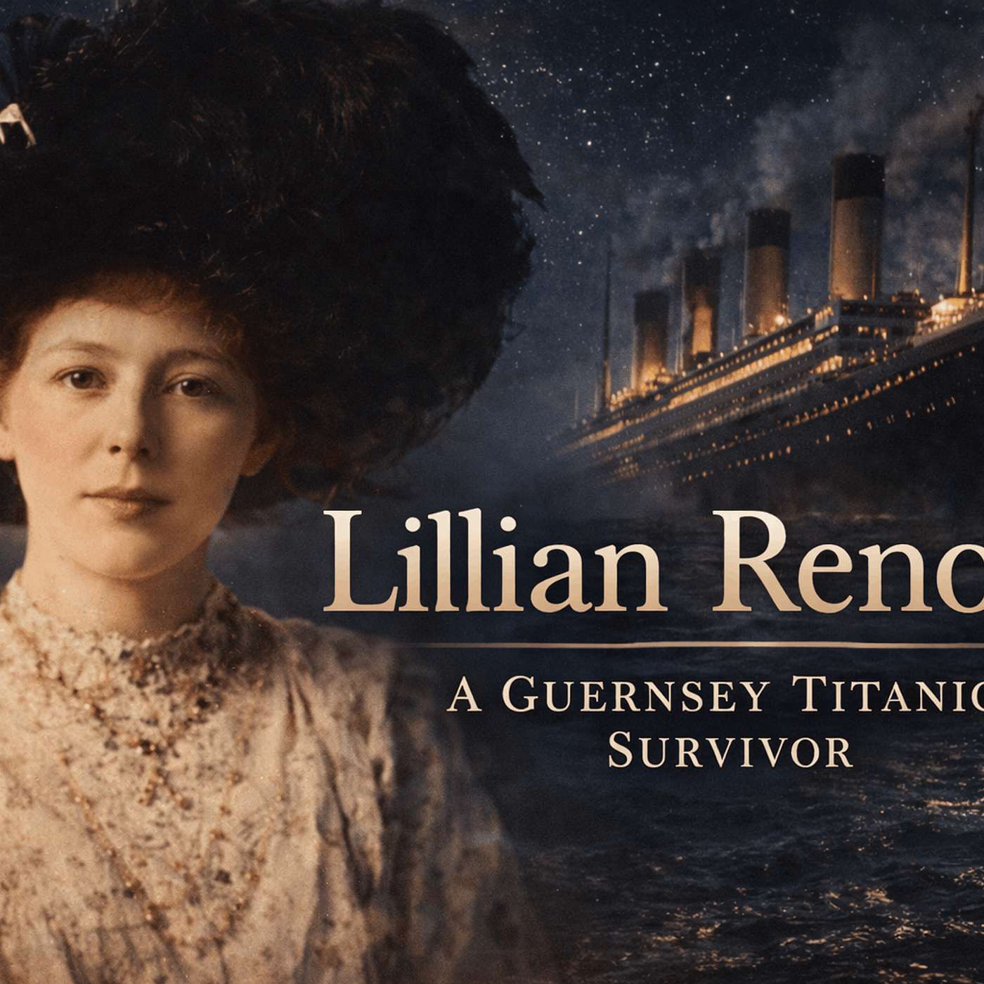 Lillian Renouf A Guernsey Titanic Survivor episode artwork