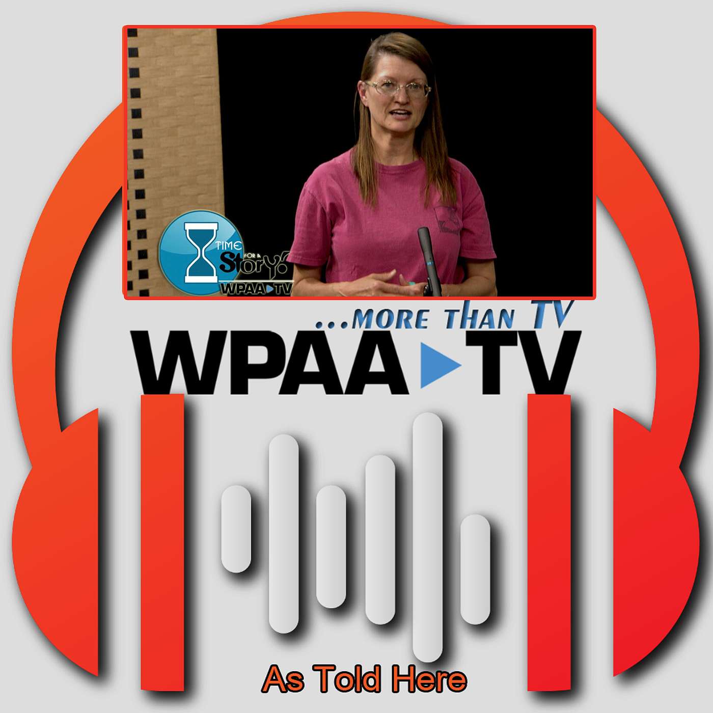 As Told Here | More than TV | WPAA-TV | In studioW