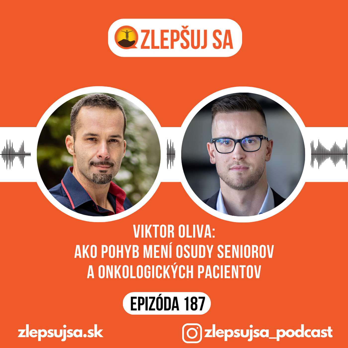 187. Viktor Oliva: Ako pohyb mení osudy seniorov a onkologických pacientov episode artwork