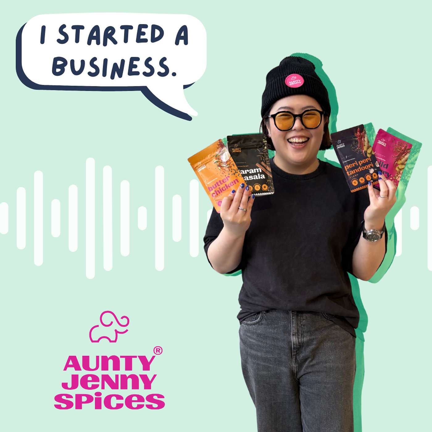 ⭐️ From a Family Kitchen to National Shelves: Spicing Up the Everyday Evangeline Tee | AUNTY JENNY episode artwork