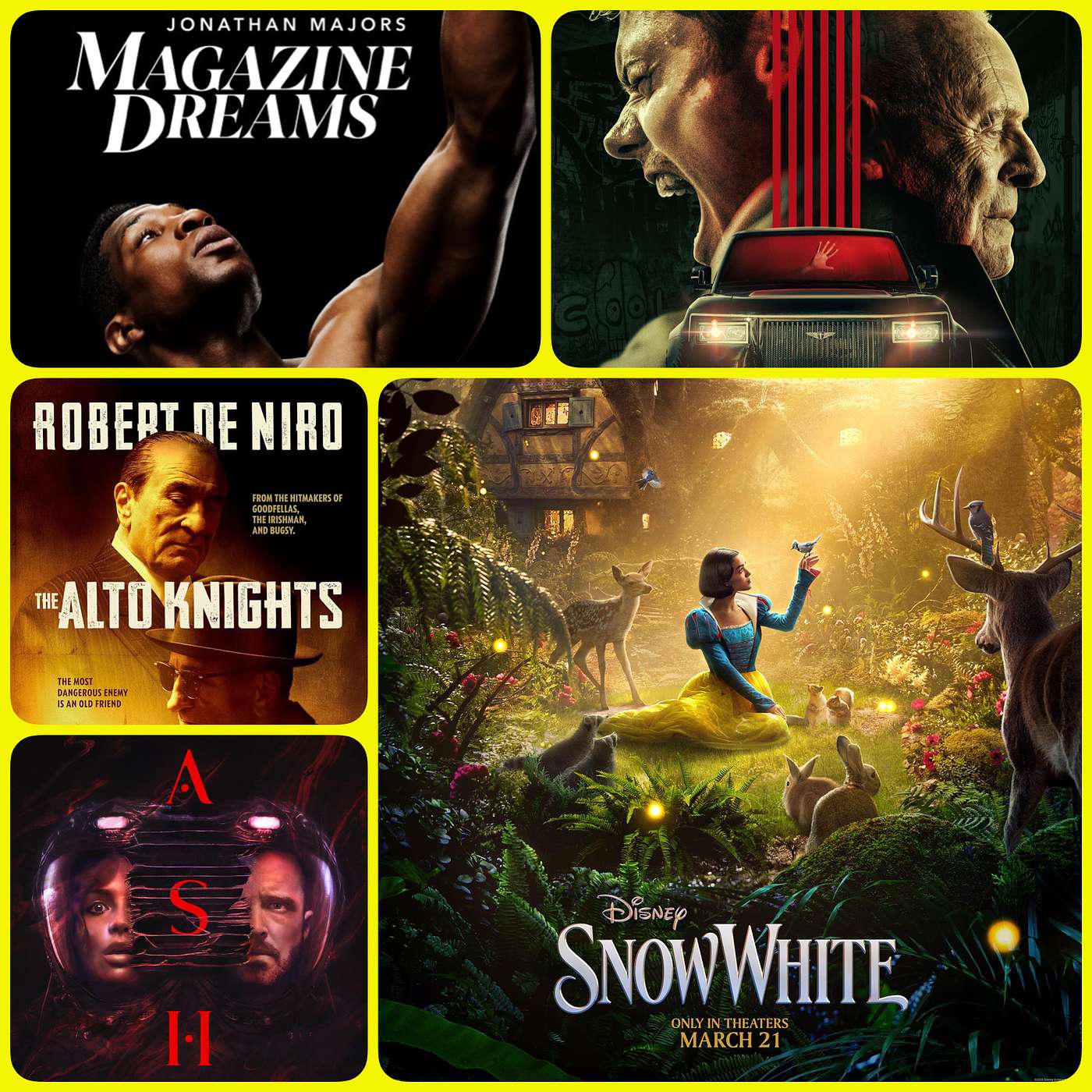 Episode 225 - Disney's Snow White, The Alto Knights, Ash, Magazine Dreams, Locked episode artwork
