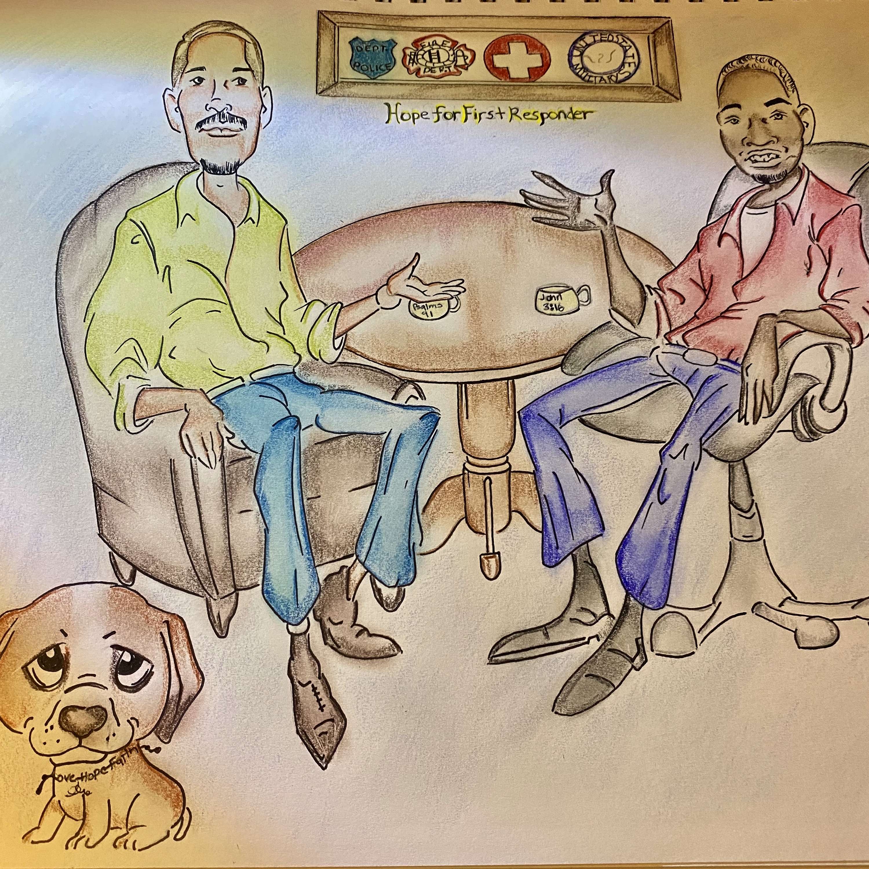 Hope for First Responders podcast artwork