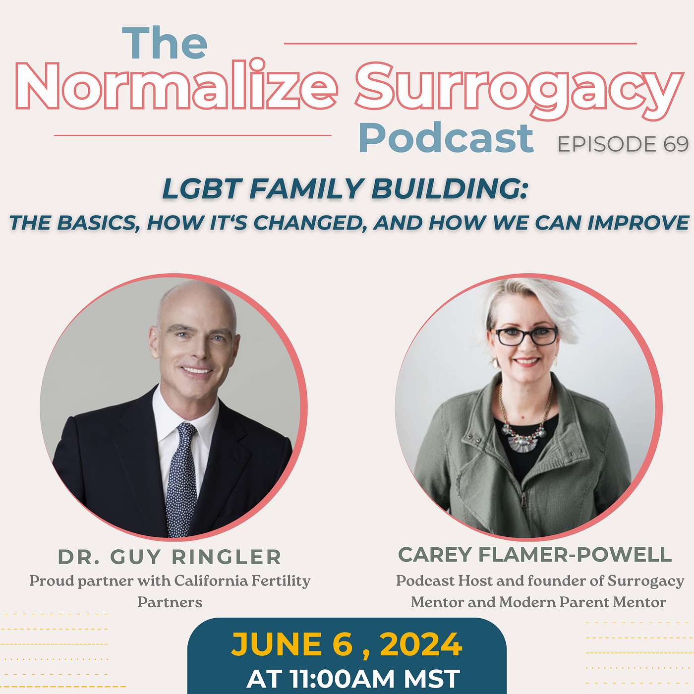 Episode 69: LGBT Family Building w/ Dr. Guy Ringler of California Fertility Partners