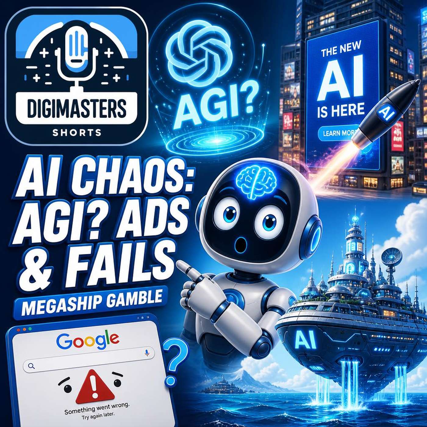 OpenAI Astra Claims AGI, Parker Pen’s AI Ad Hits Times Square, Google AI Fails, InMar’s Floating AI Megaship Gamble