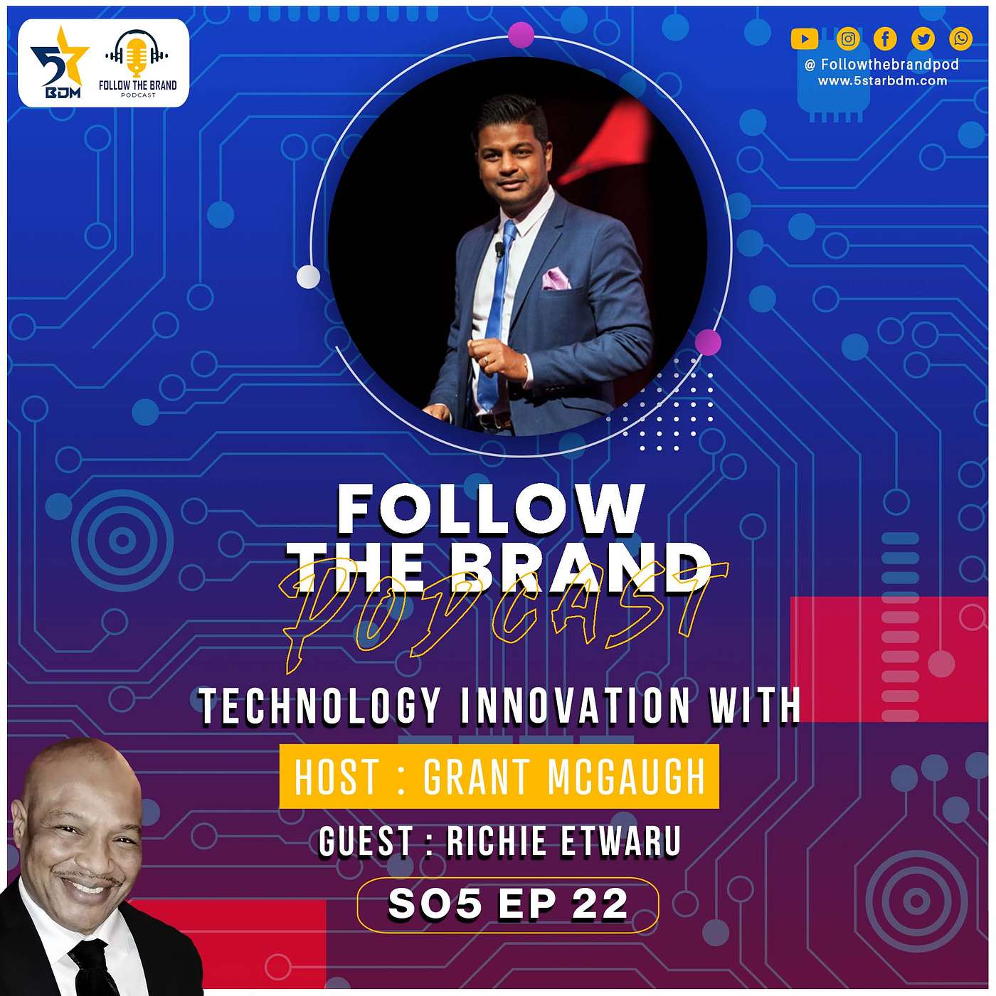 S05 Technology Innovation EP 22:  Architecting Trust in the Digital Age - A Visionary's Journey to Transform the Future with Richie Etwaru