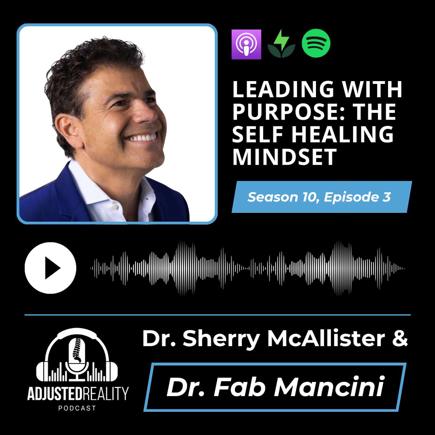 Leading with Purpose: The Self Healing Mindset with Dr. Fab Mancini Leading with Purpose: The Self Healing Mindset with Dr. Fab Mancini
