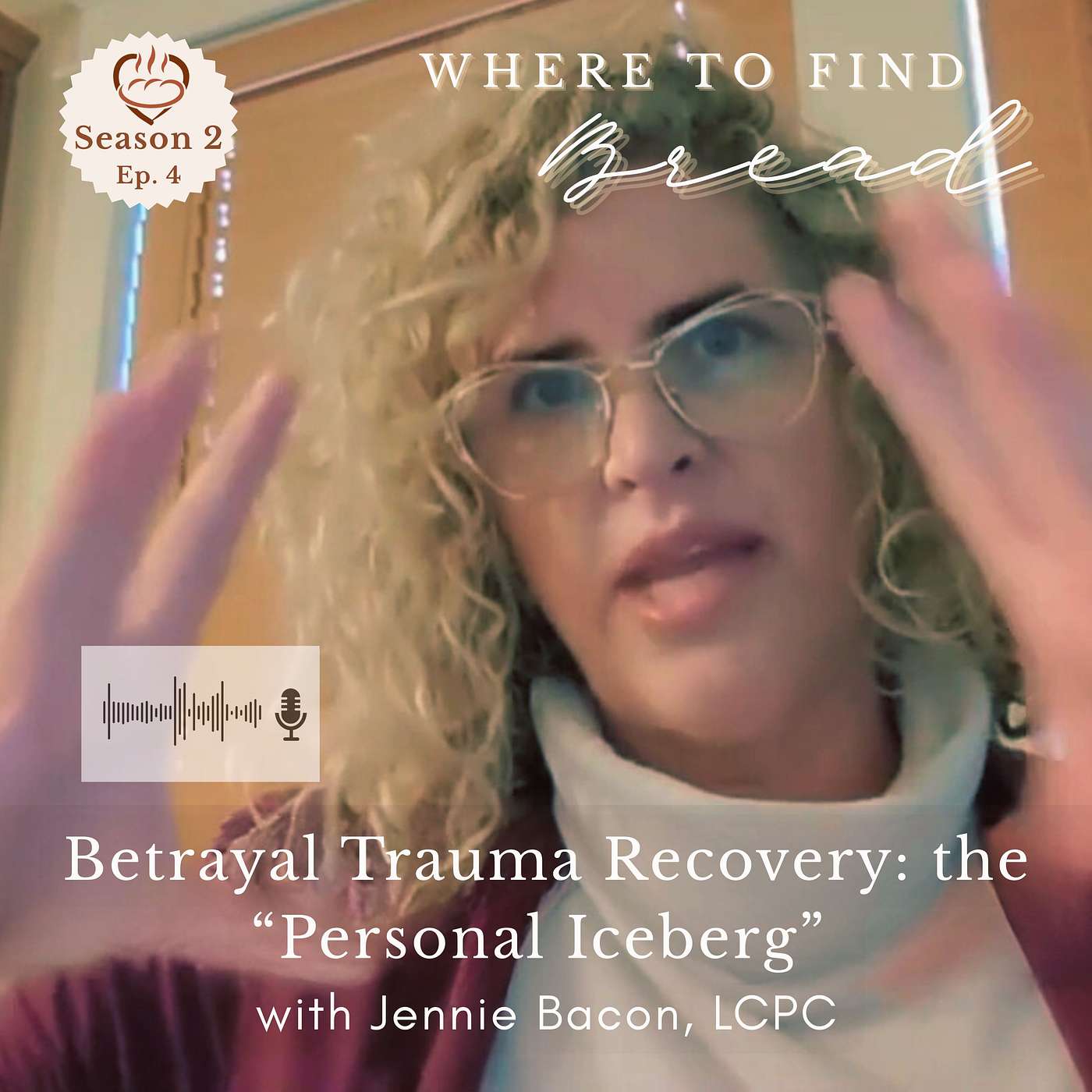 Betrayal Trauma Recovery: The "Personal Iceberg" with Jennie Bacon, LCPC, Season 2, Episode 4 episode artwork
