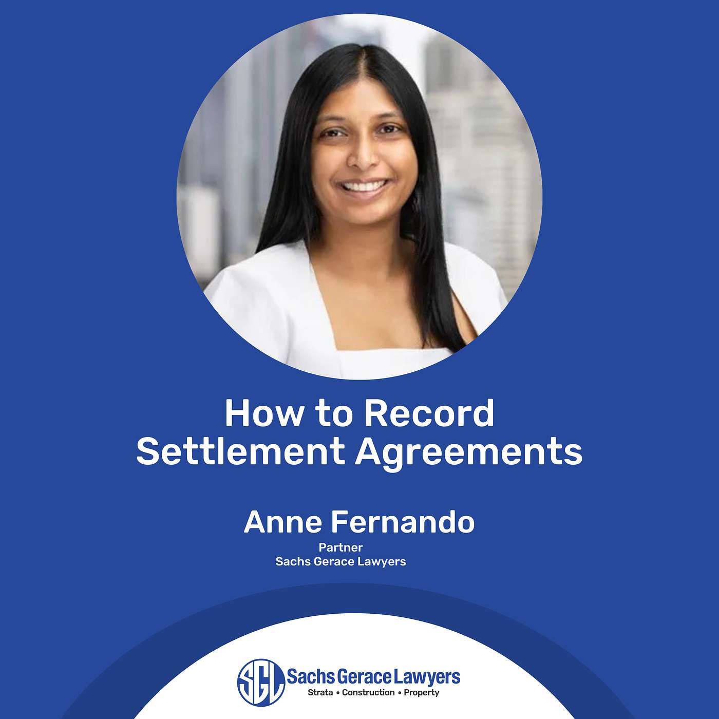 How to Record Settlement Agreements episode artwork
