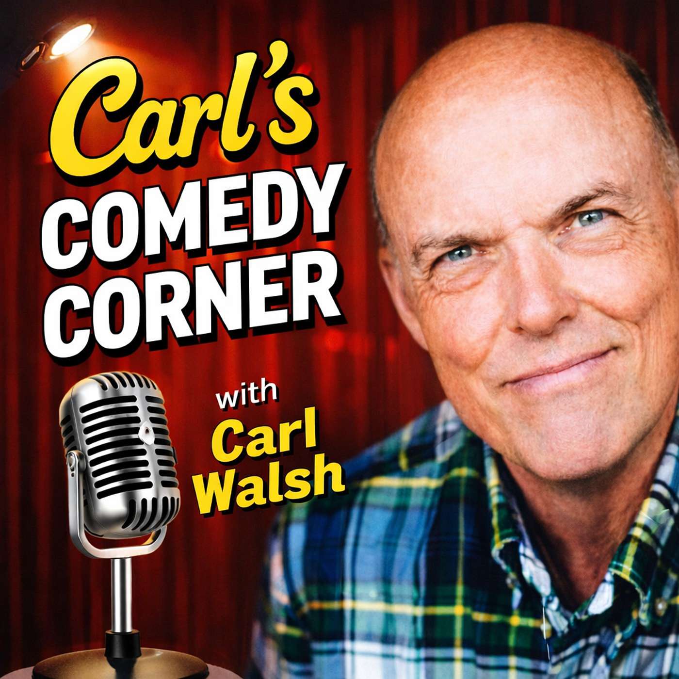 Carl's Comedy Corner podcast artwork