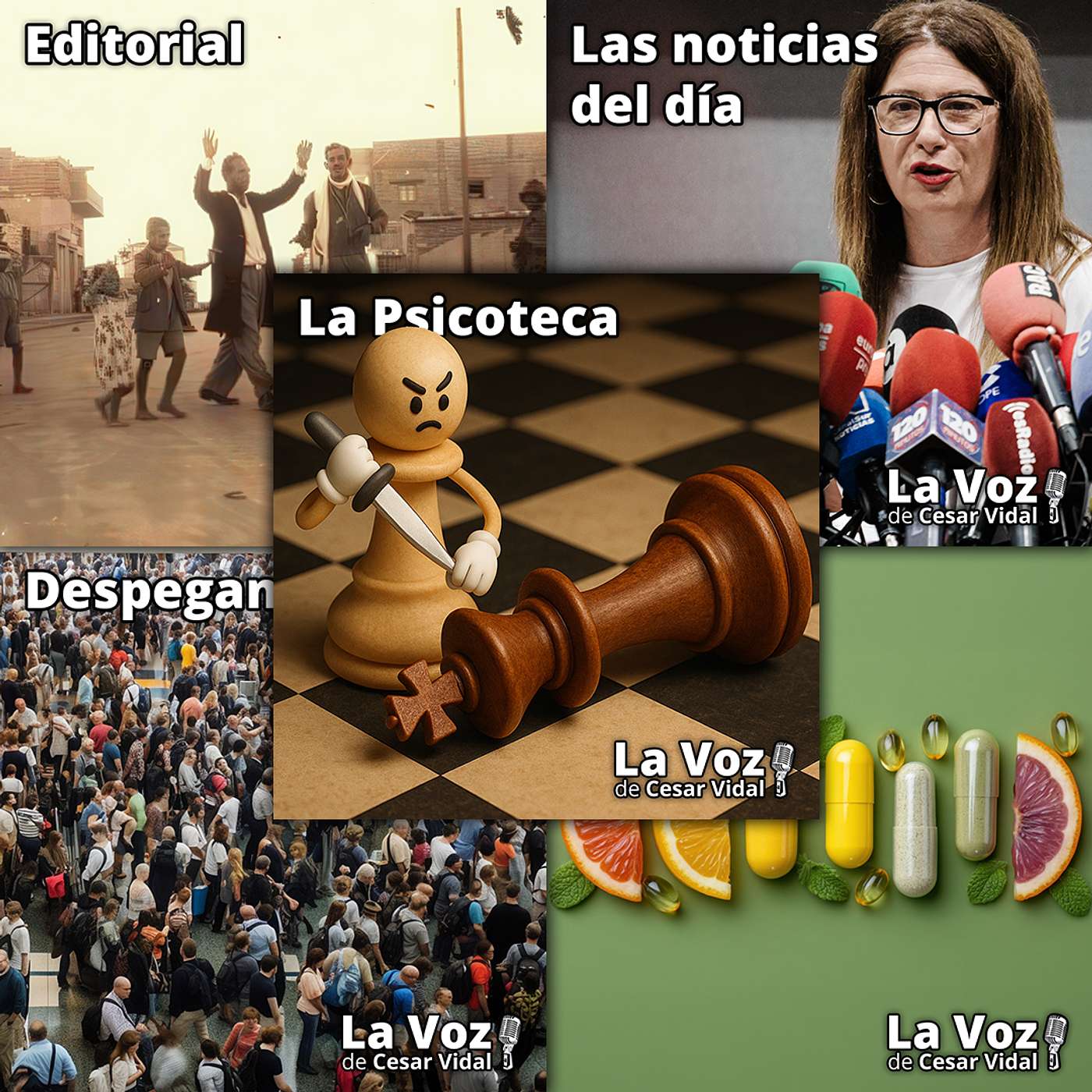 Programa Completo de La Voz de César Vidal - 12/11/25