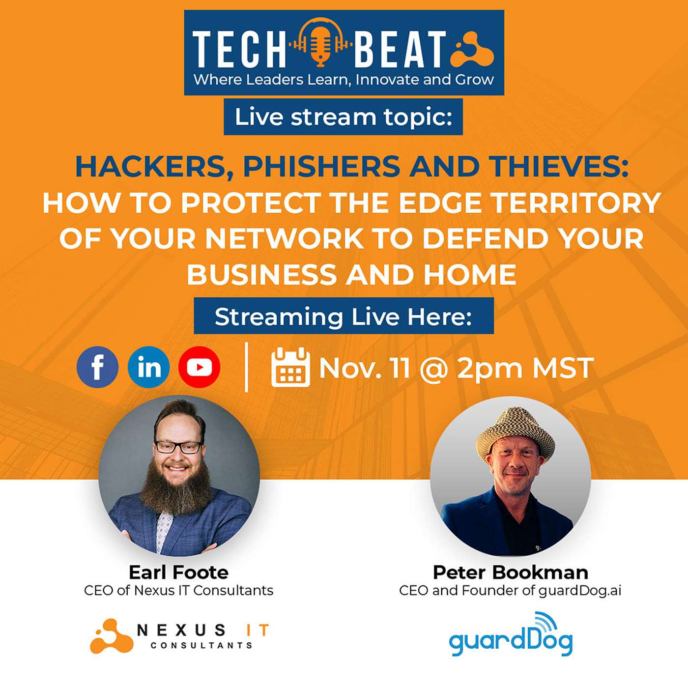 The Nexus IT TechBeat Podcast with Founder/CEO, Earl Foote