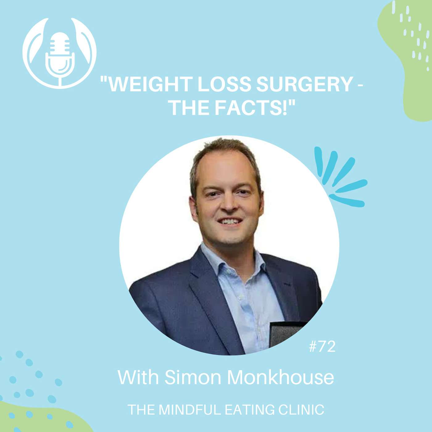 cover of episode The facts about weight loss surgery with Simon Monkhouse - Mindful Meets #72