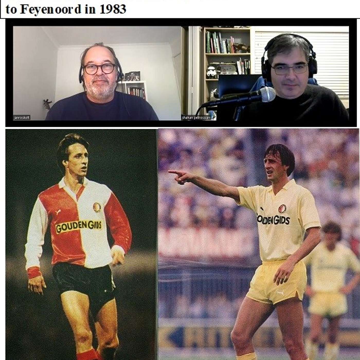 The Soccernostalgia Interview-Part 88- A video Interview and blog presentation with Mr. Jan Roskott of http://dutchsoccersite.org/ on Johan Cruyff’s Controversial transfer from Ajax to Feyenoord in the summer of 1983. episode artwork
