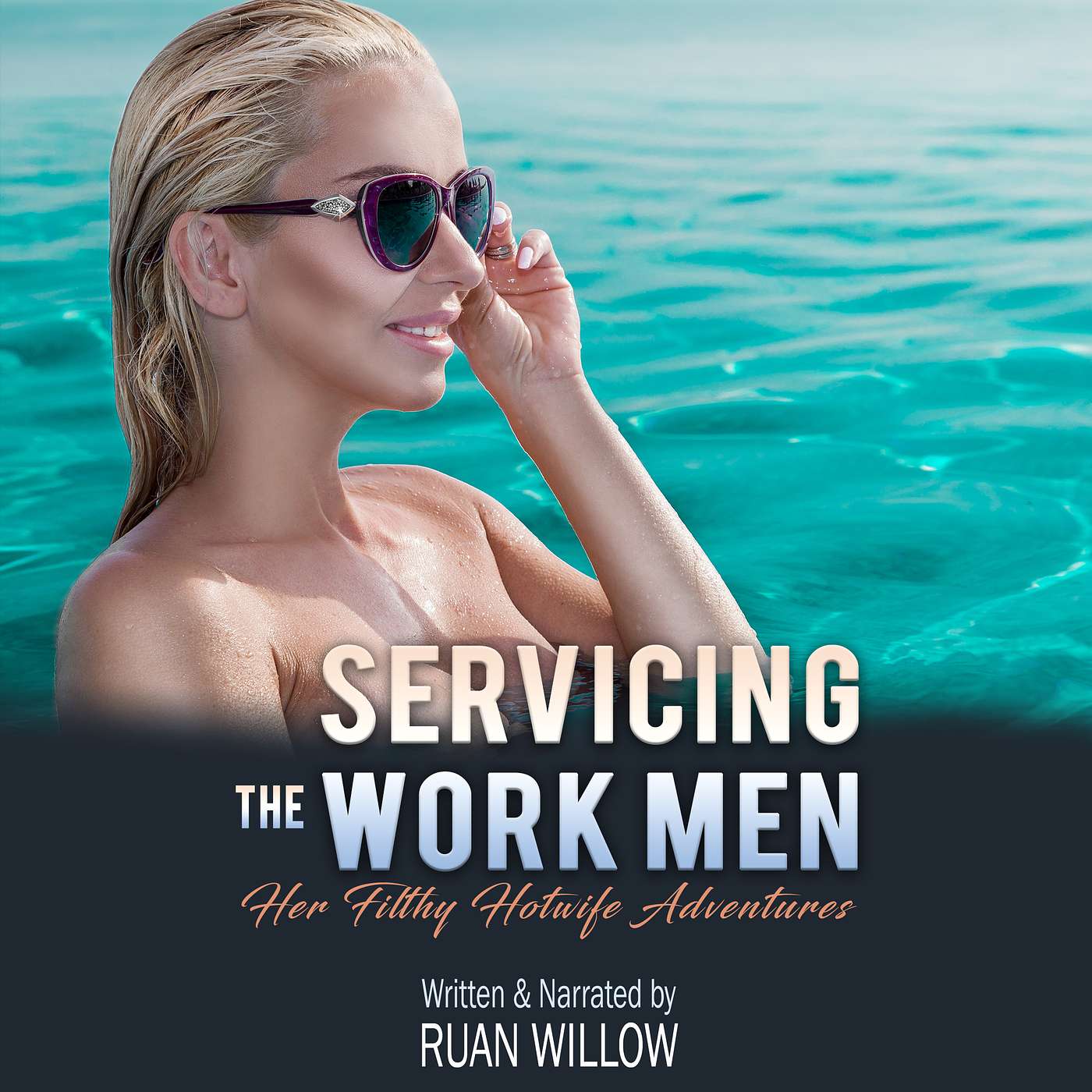 Audiobook Excerpt from Servicing The Work Men, Her Filthy Hotwife Adventure, The Masturbation Scene Older Woman with the Sexy Younger Pool Man