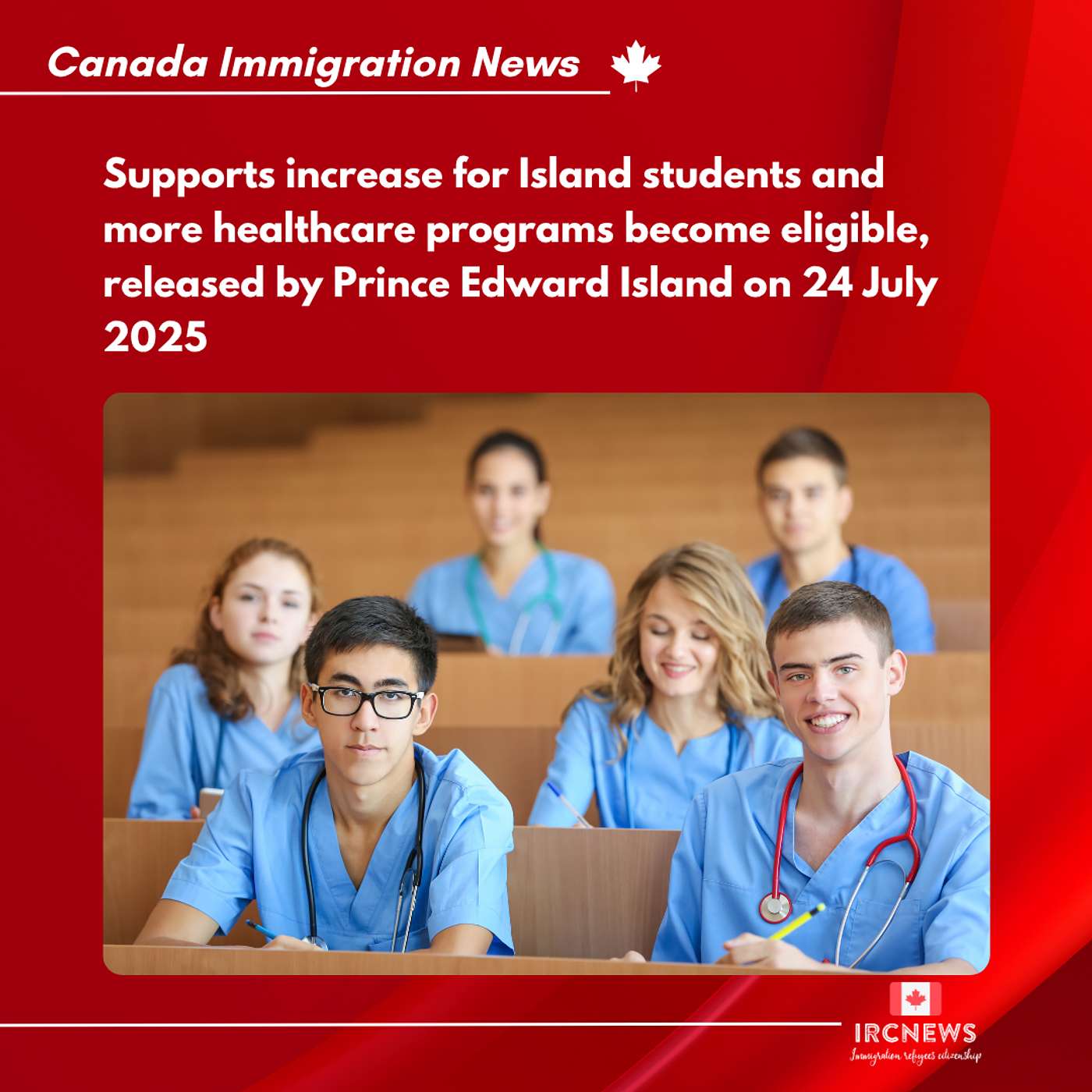 Supports increase for Island students and more healthcare programs become eligible, released by Prince Edward Island on 24 July 2025 episode artwork