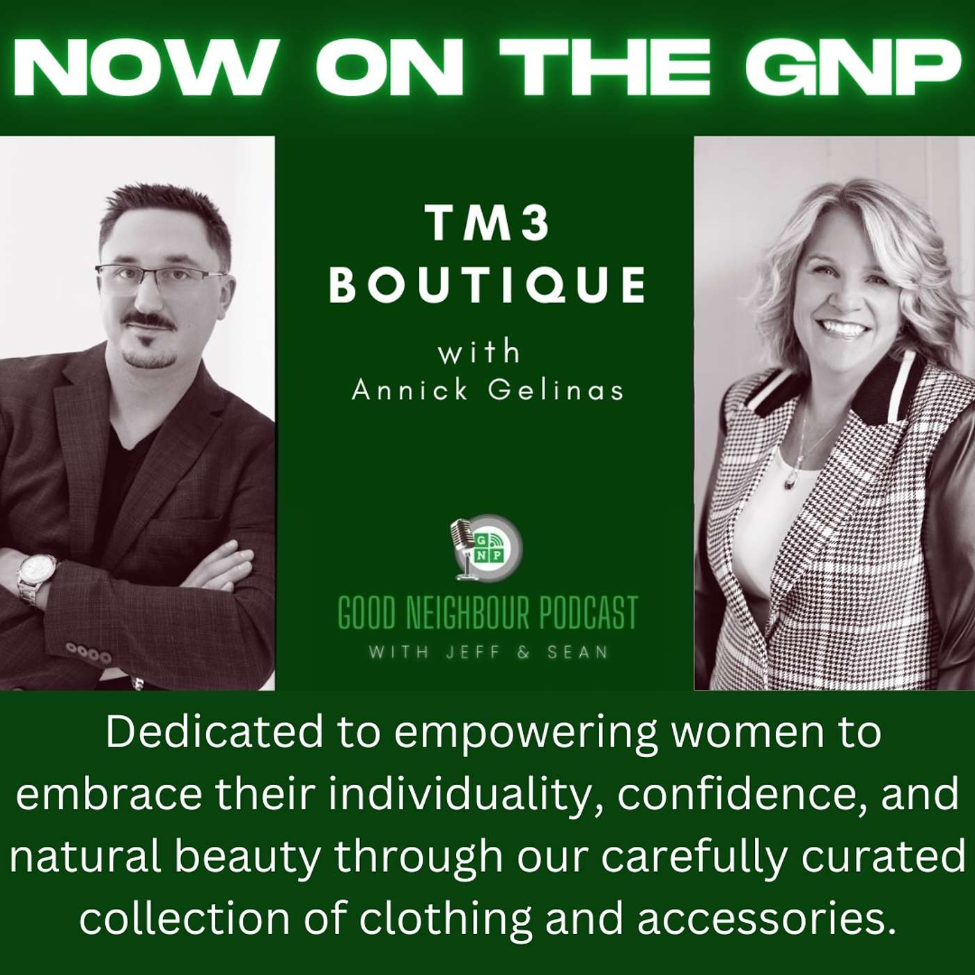 Annick Gelinas of TM3 Boutique episode artwork