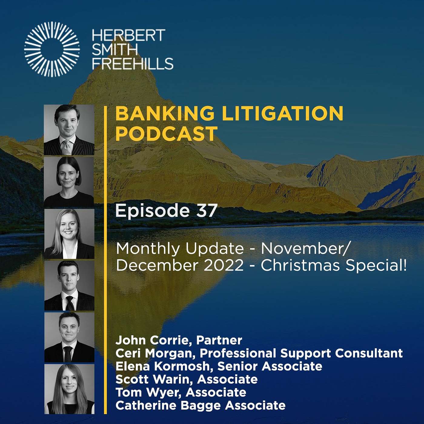 Banking Ligitation Podcast EP37: Monthly update - November/December 2022 (Christmas Special!) episode artwork