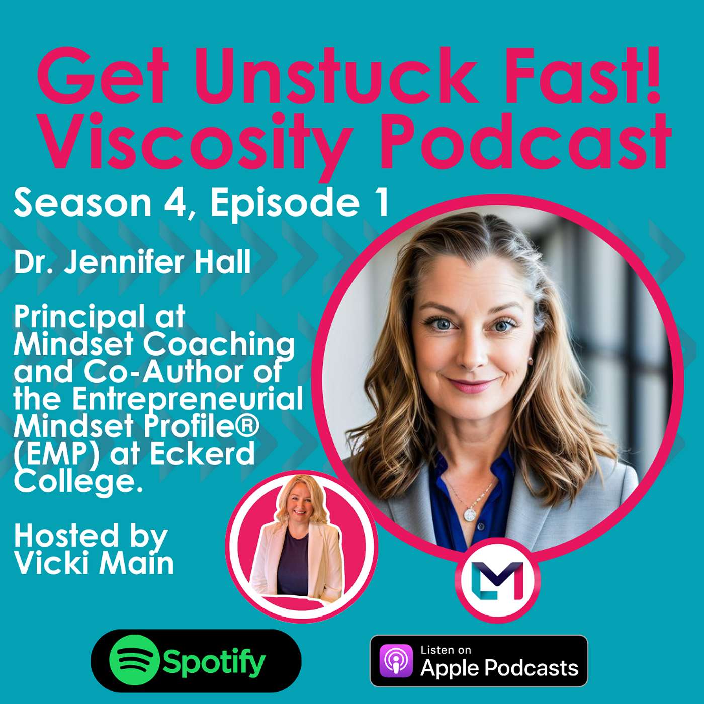 S4, E1: Insights into Mindset Coaching with Dr. Jennifer Hall (Psychologist, Executive Coach, Leadership Development Facilitator and Assessment Author).