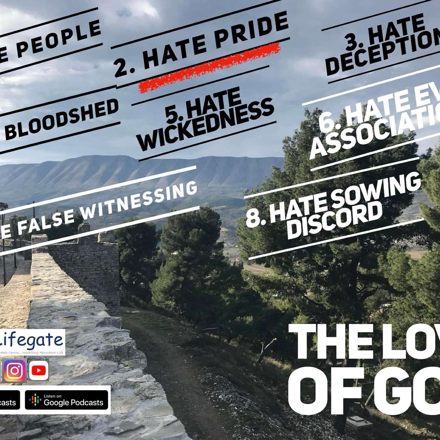 Power to Hate Pride - Lifegate Church - 13.2.22 episode artwork