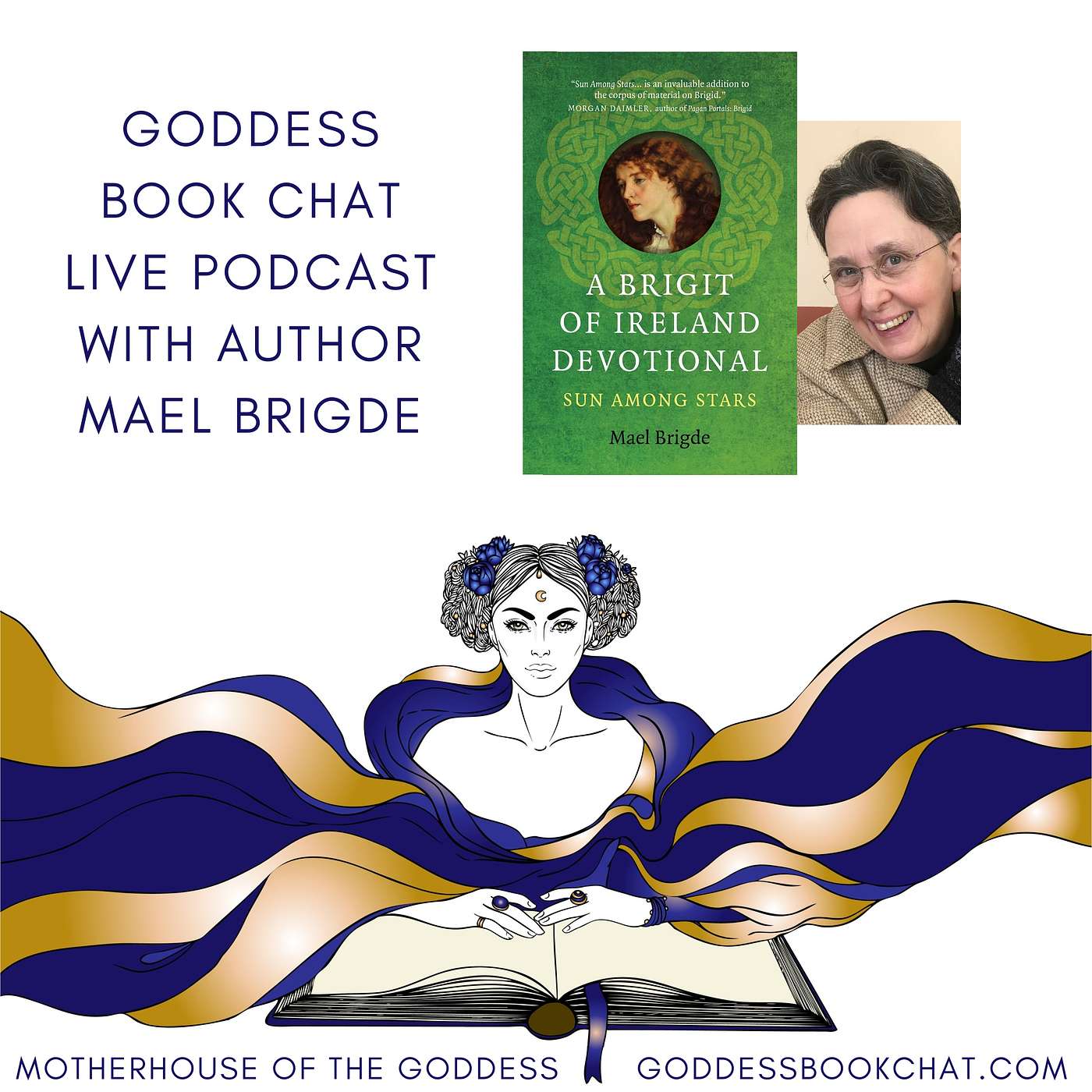 Goddess Book Chat Live with Author Mael Brigde