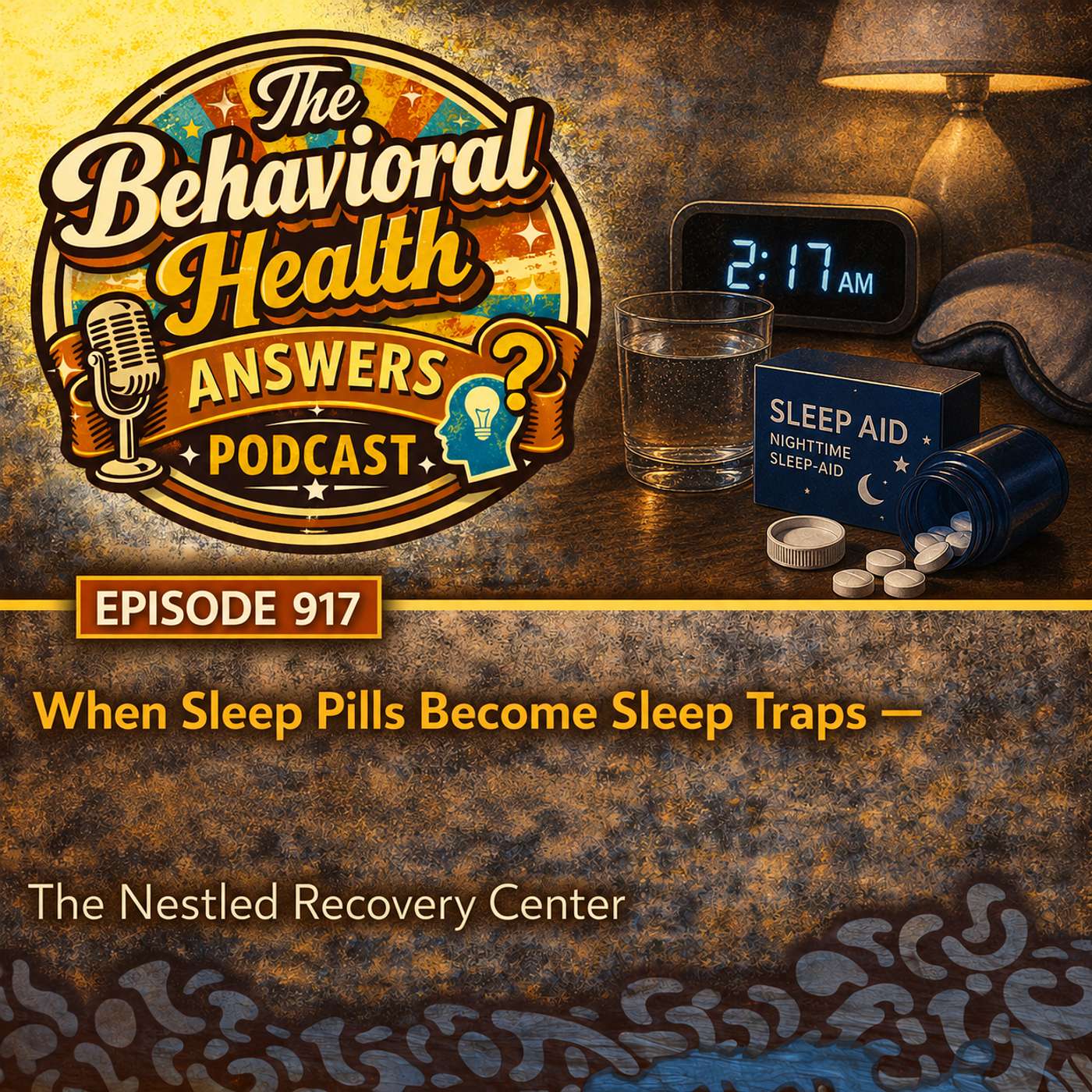 Episode 917: When Sleep Pills Become Sleep Traps | The Nestled Recovery Center episode artwork