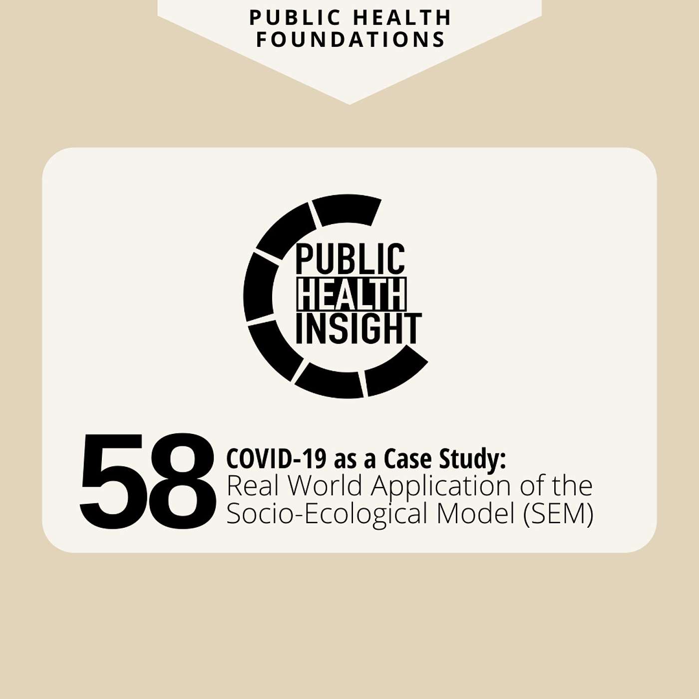 COVID-19 as a Case Study: Real World Applications of the Socio-Ecological Model (SEM)