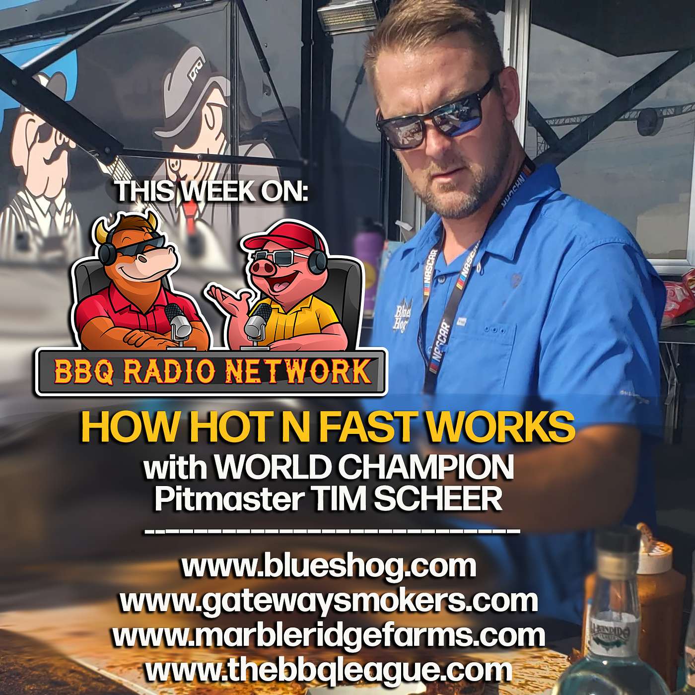 What Makes Hot N' Fast Work? TIM SCHEER of GATEWAY SMOKERS on BBQ RADIO NETWORK
