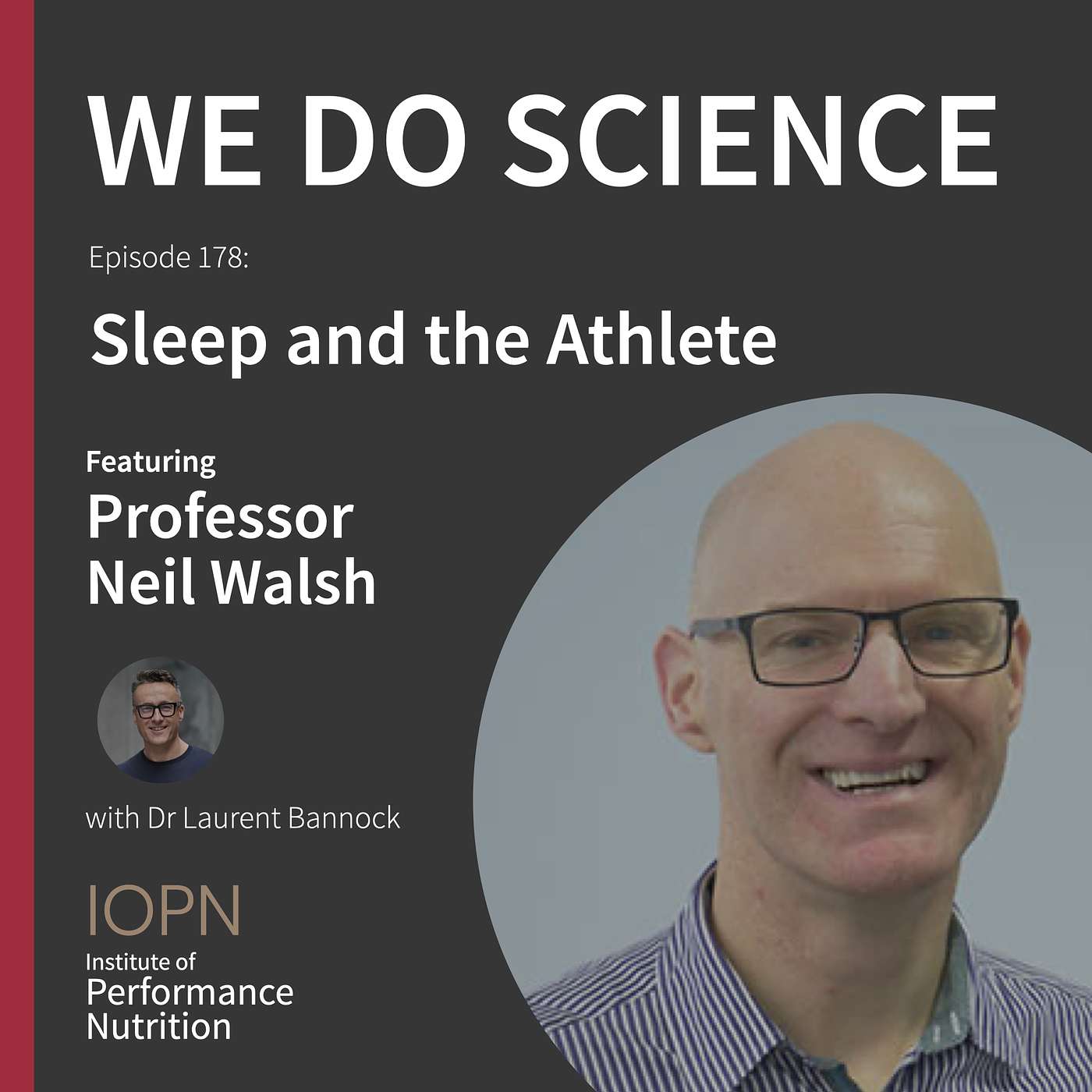 cover of episode "Sleep and the Athlete" with Professor Neil Walsh