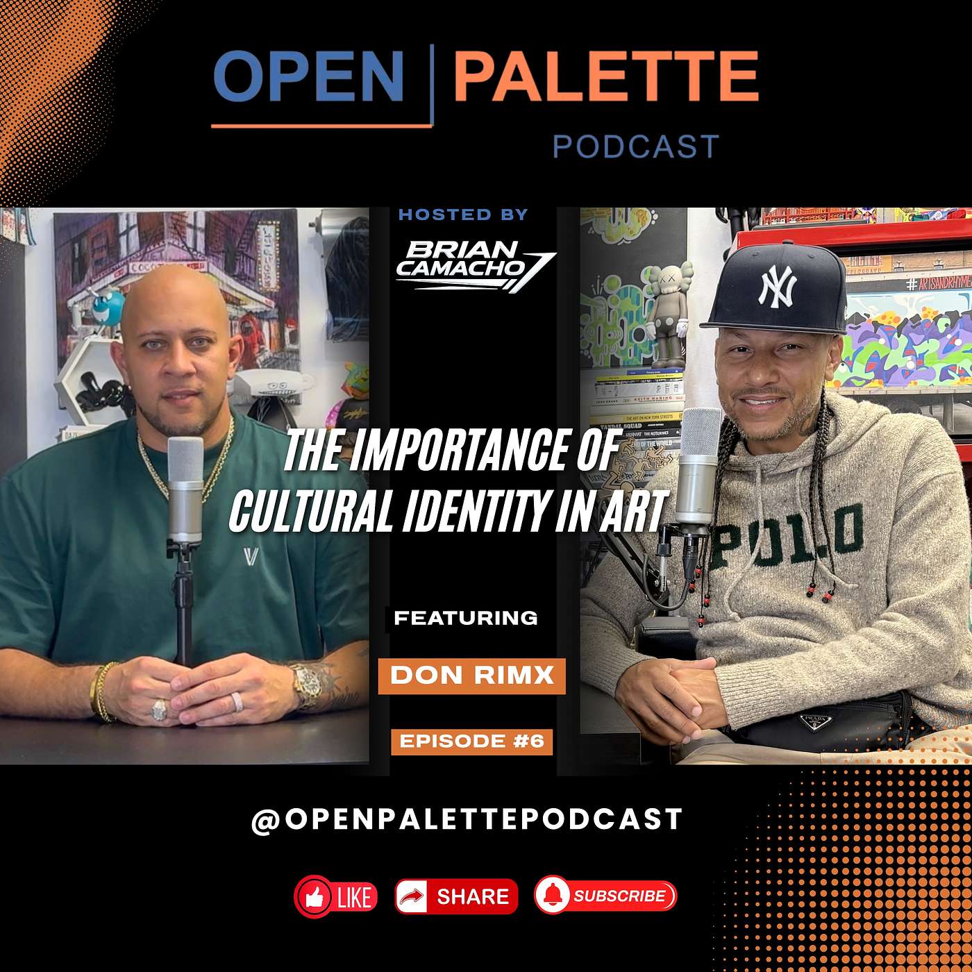 The Importance of Cultural Identity in Art Featuring Don Rimx | The Open Palette Podcast | Episode 6 episode artwork