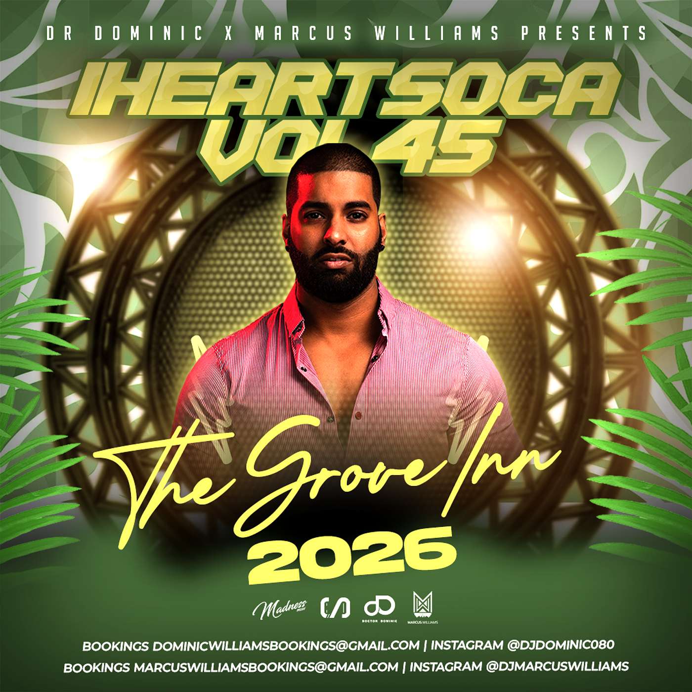 iHeartSoca Vol. 45 The Grove Inn (Soca 2026) - Various Artists Mixed By Marcus Williams