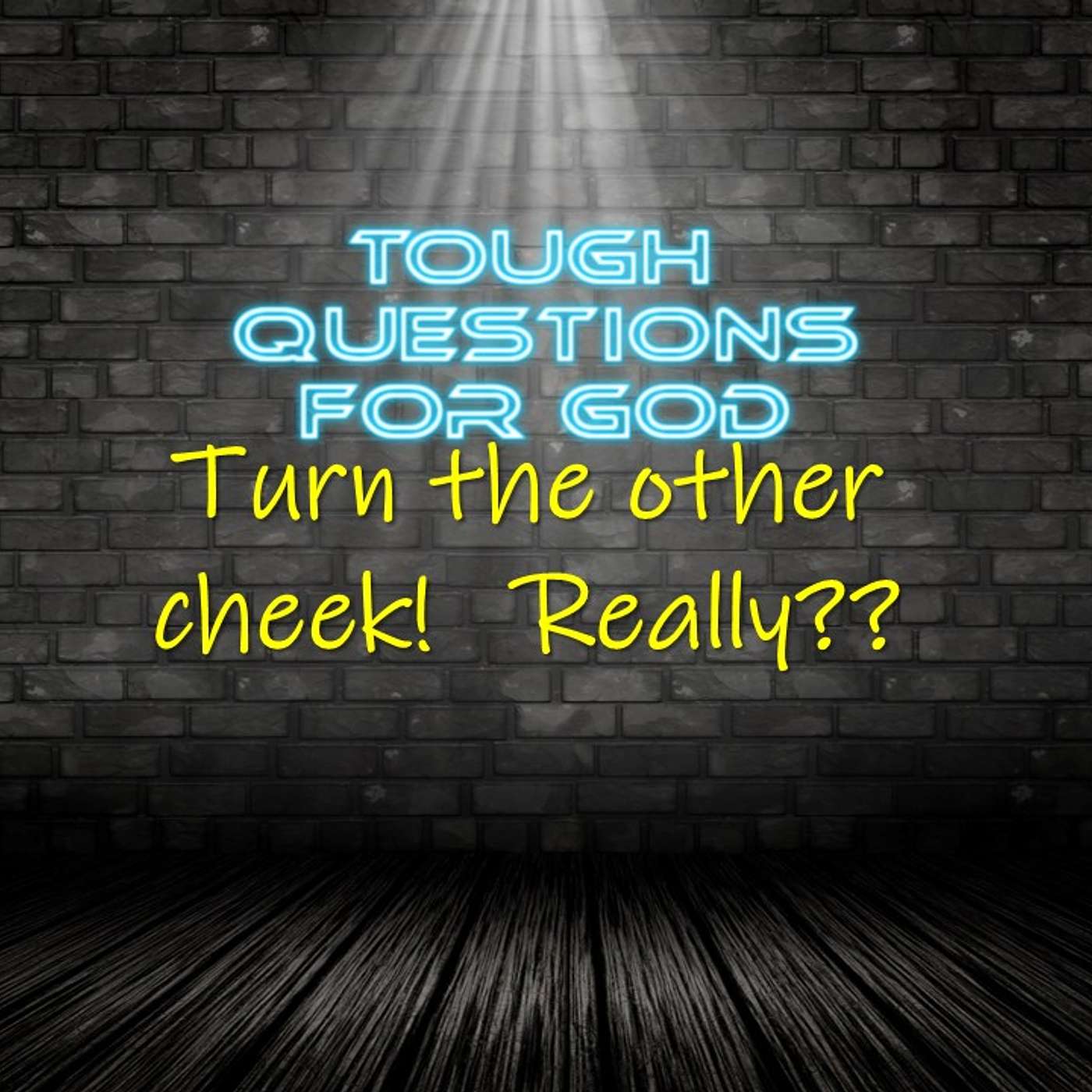 Turn the other cheek?