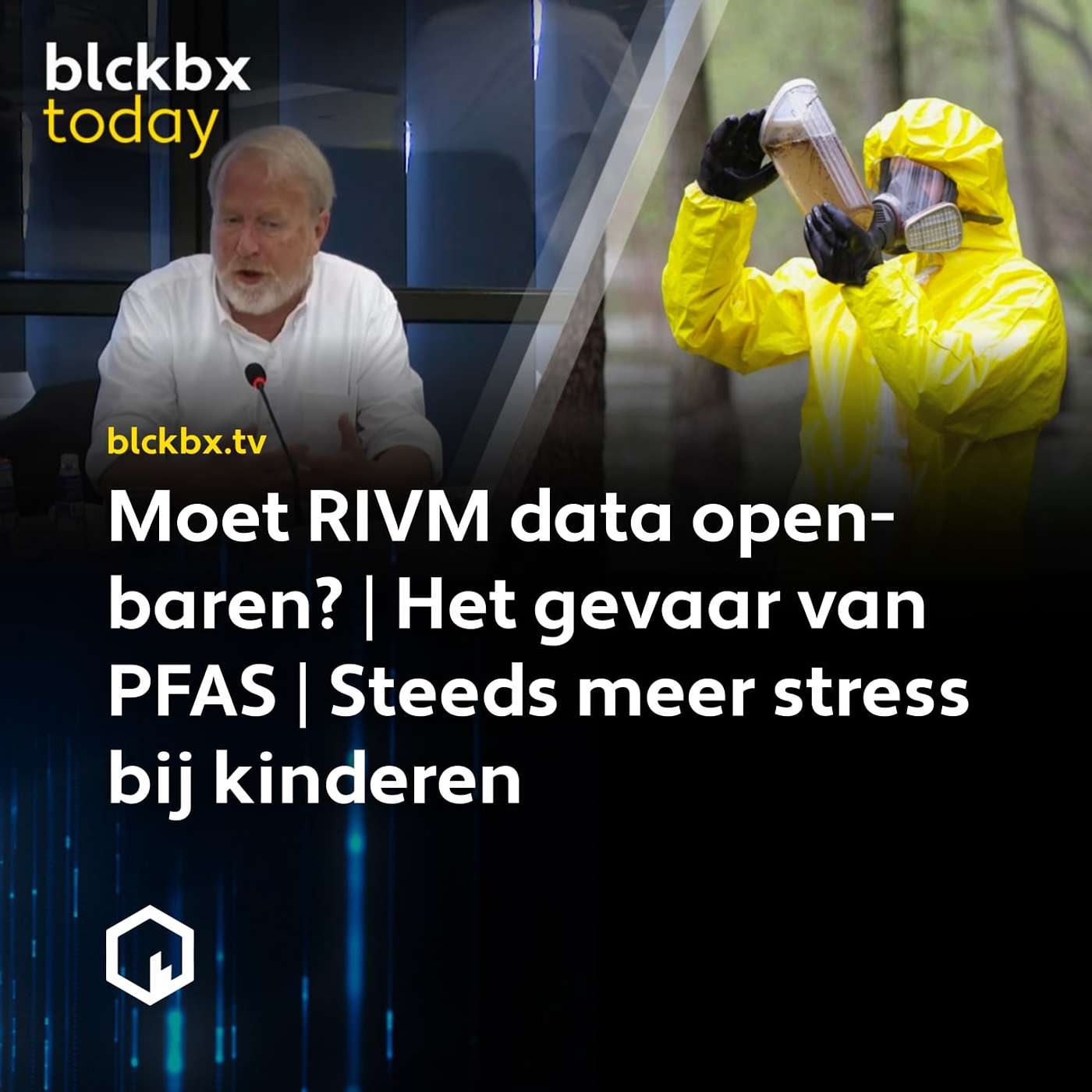 blckbx today #105: Moet RIVM data openbaren? | Het gevaar van PFAS | Steeds meer stress bij kinderen