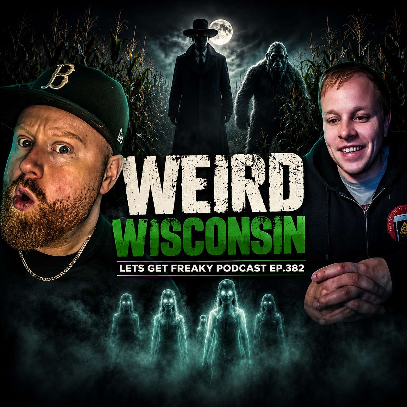 Hauntings, Serial Killers & Bigfoot in Weird Wisconsin with Josh Hughes | EP: 382