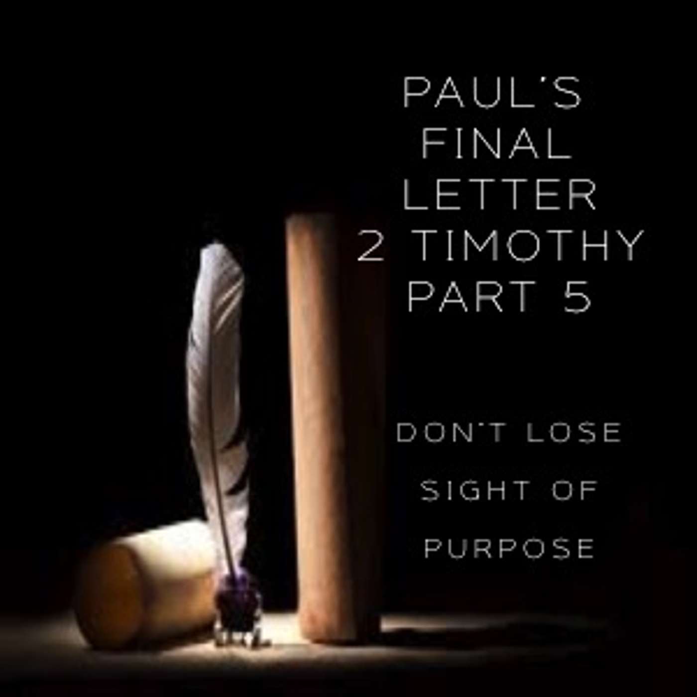 Paul's Final Letter 2 Timothy Part 5 - Don't Lose Sight Of Purpose episode artwork