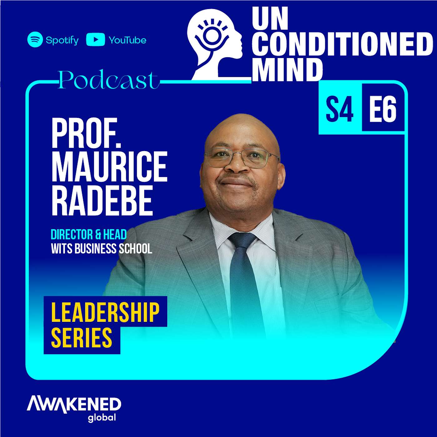 Season 4 Leadership Series Prof. Maurice Radebe episode artwork