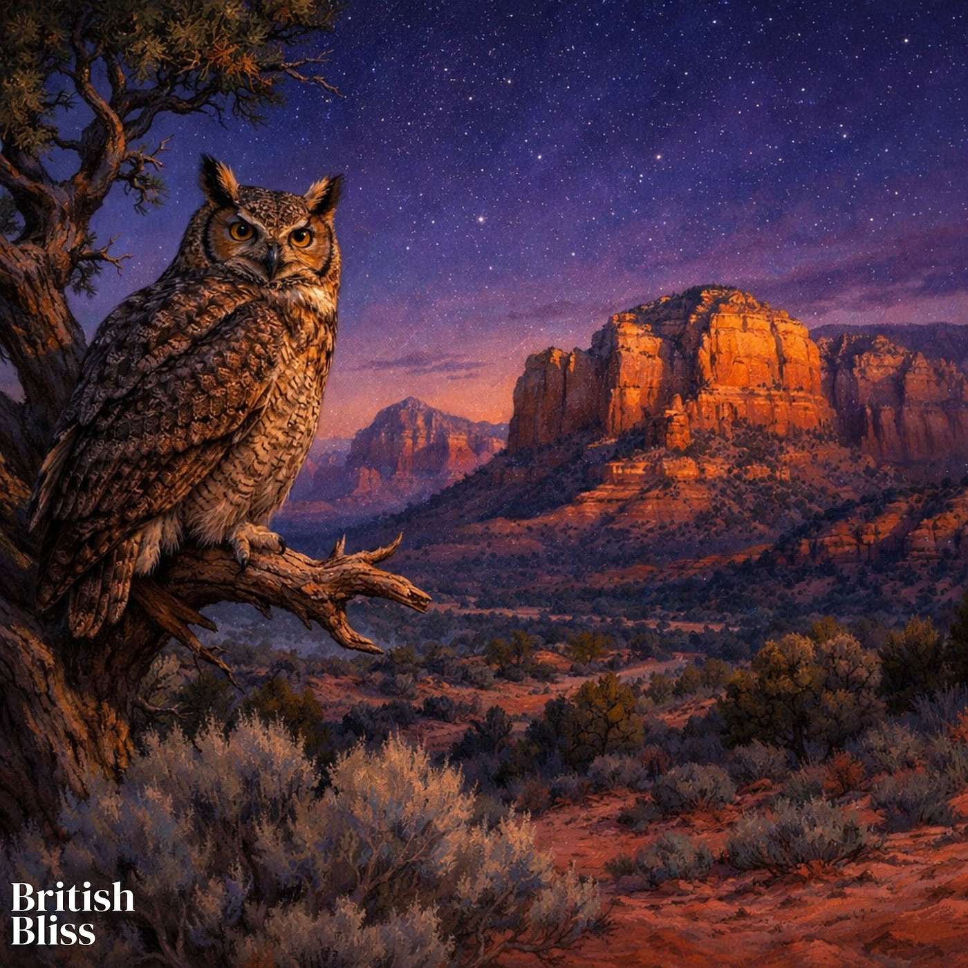The Ancient Stillness of Sedona: Bedtime Story For Adults (Soothing British Male Voice)