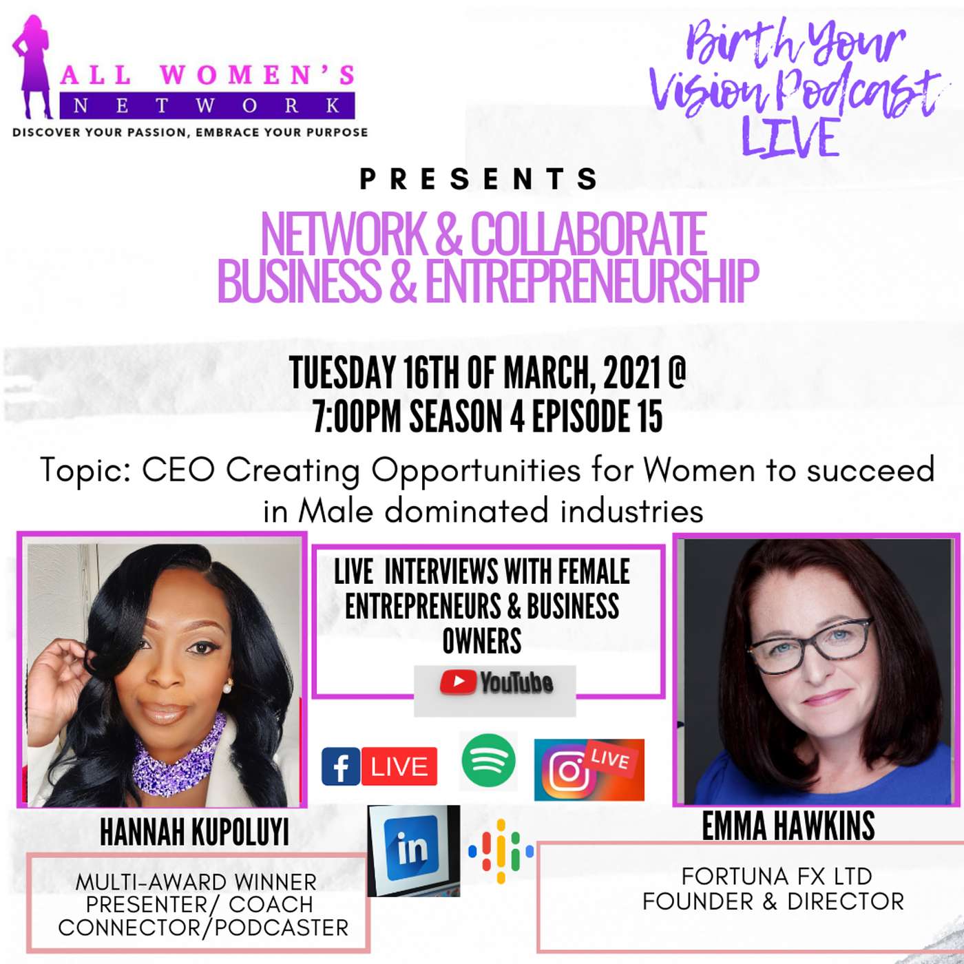 BIRTH YOUR VISION PODCAST