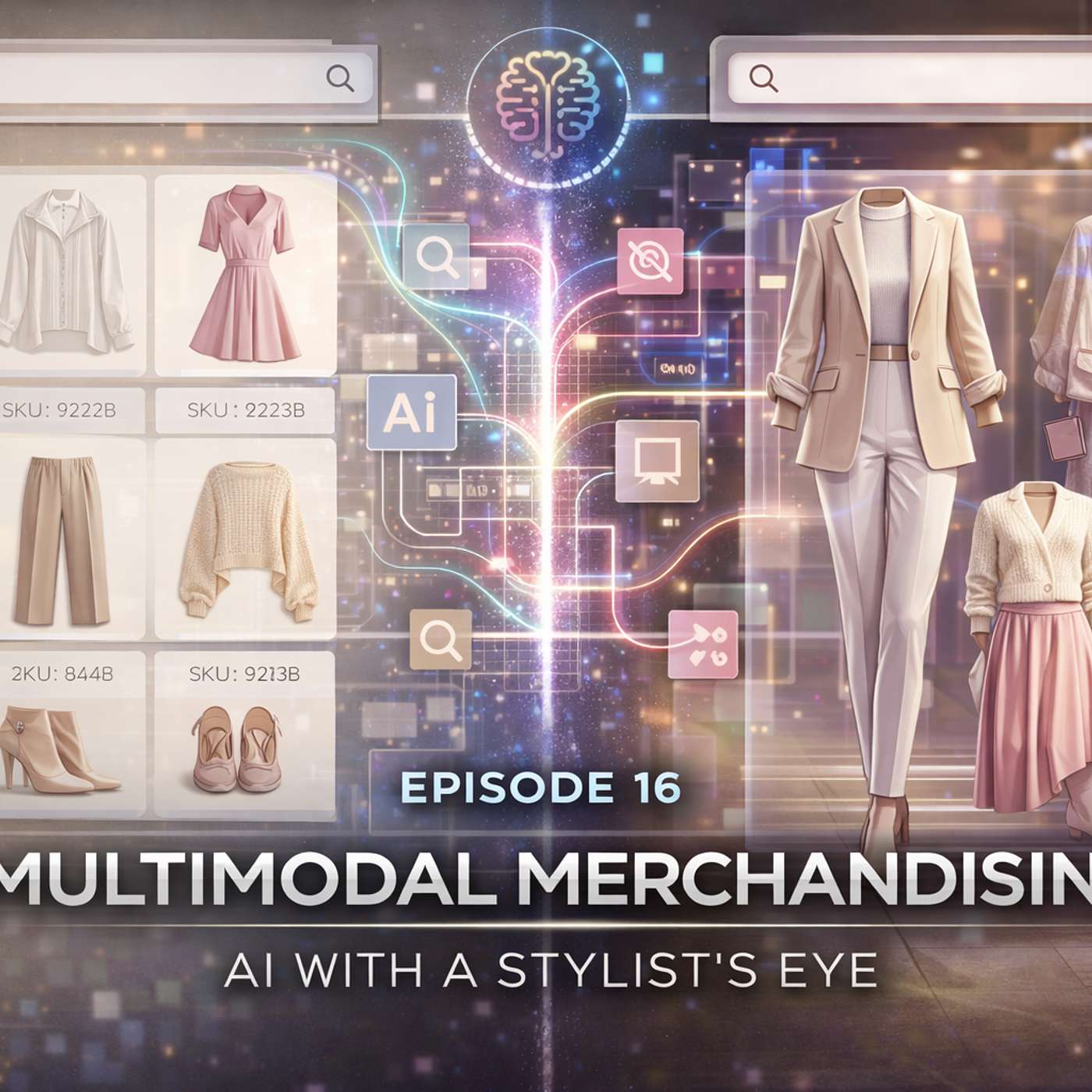 Episode 17 – Multimodal Merchandising” “AI with a Stylist’s Eye” episode artwork