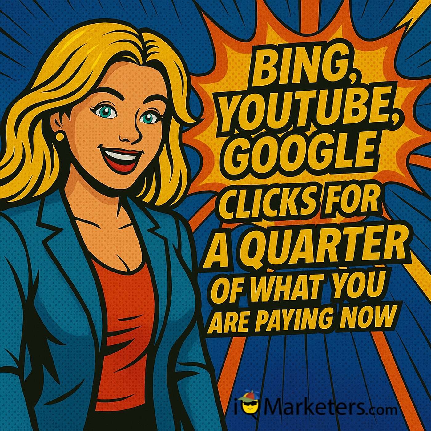Clicks for 25% of what you are paying now: Get Bing, Google & YouTube Traffic for 75% Less!