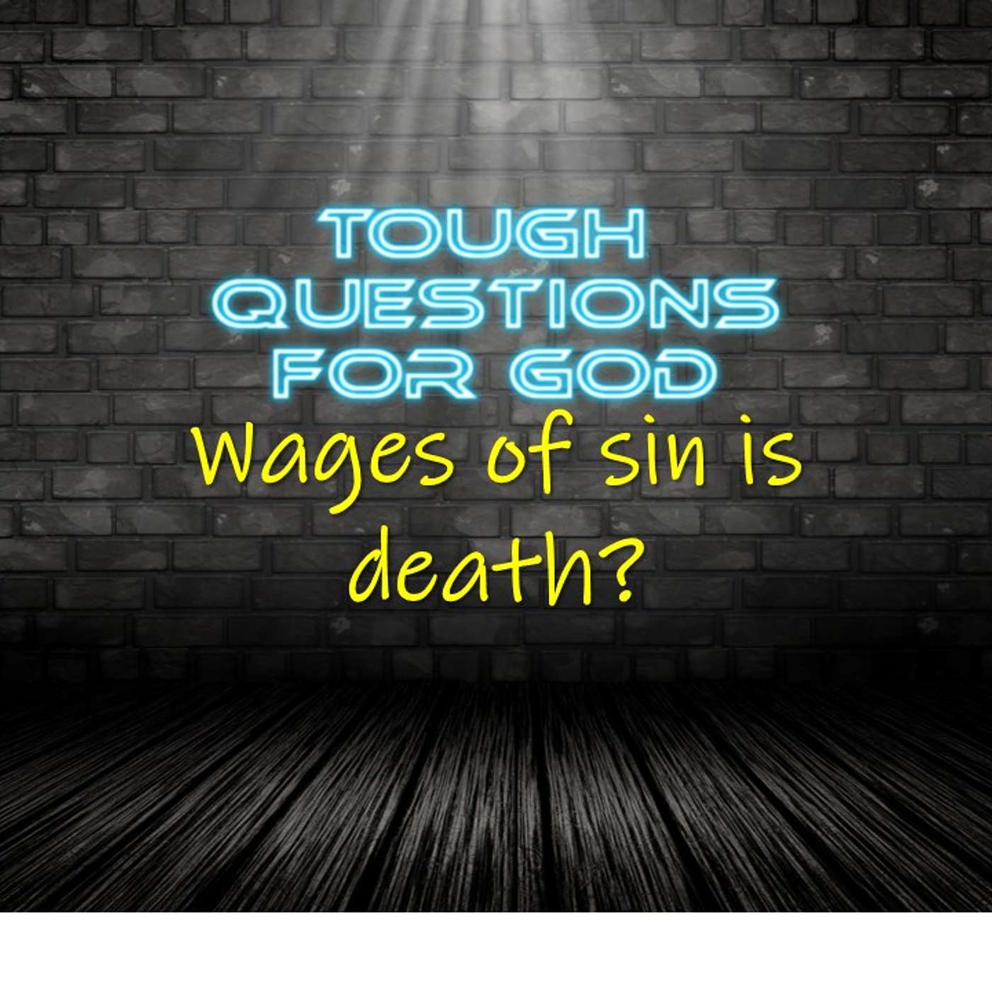 The wages of sin are death? (1-Minute Devotion) episode artwork