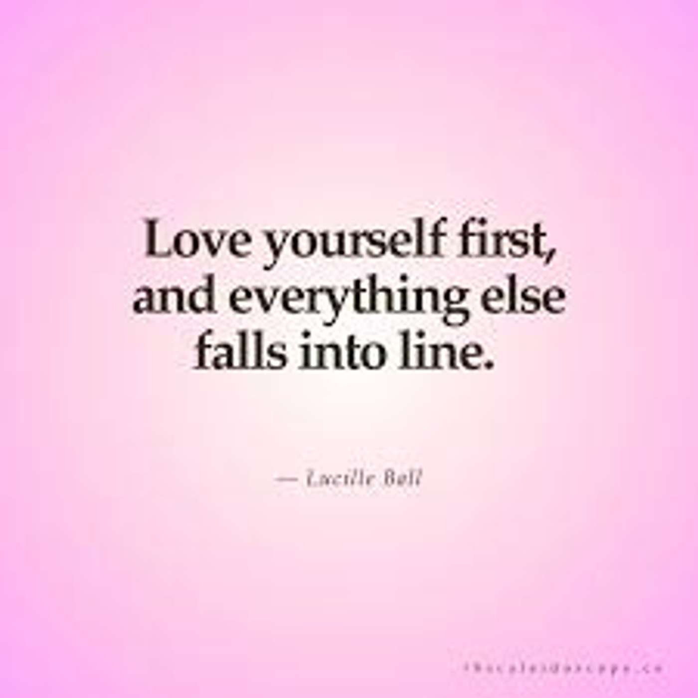 Lonewolf368 Learning to love yourself