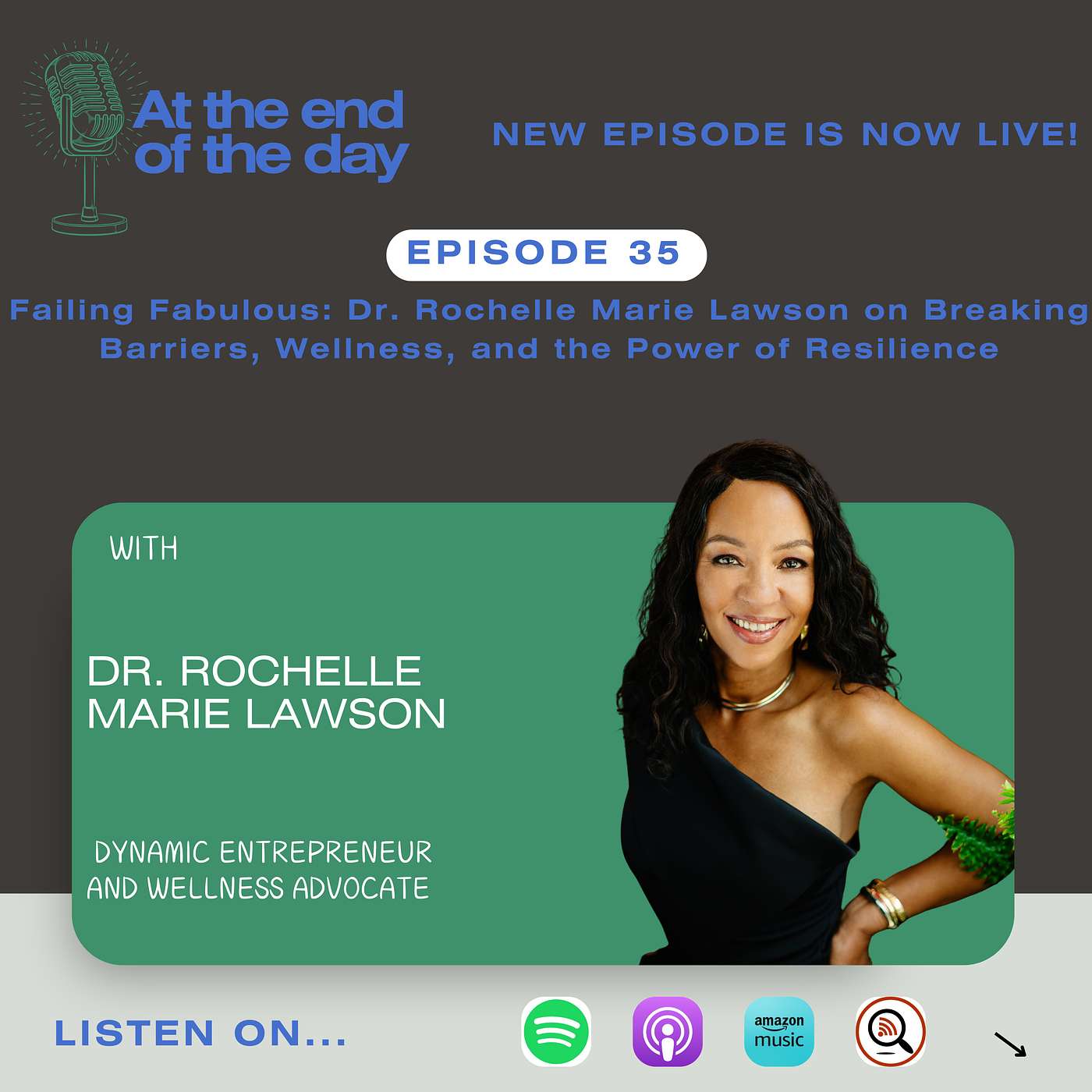 Failing Fabulous: Dr. Rochel Marie Lawson on Breaking Barriers, Wellness, and the Power of Resilience