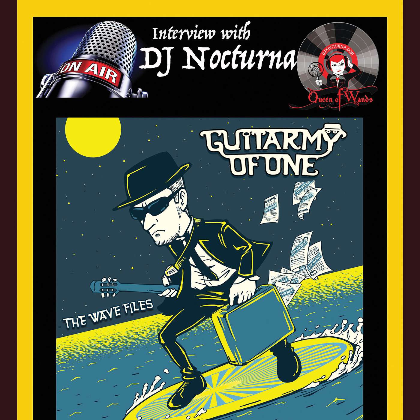 Guitarmy Of One Features Spy-Themed Instrumental, Surf Guitar Music with Punk Vitality