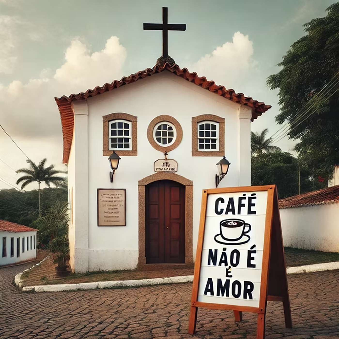 ⛪ Igreja Café Não é Amor: A IA como espelho de dogmas religiosos episode artwork