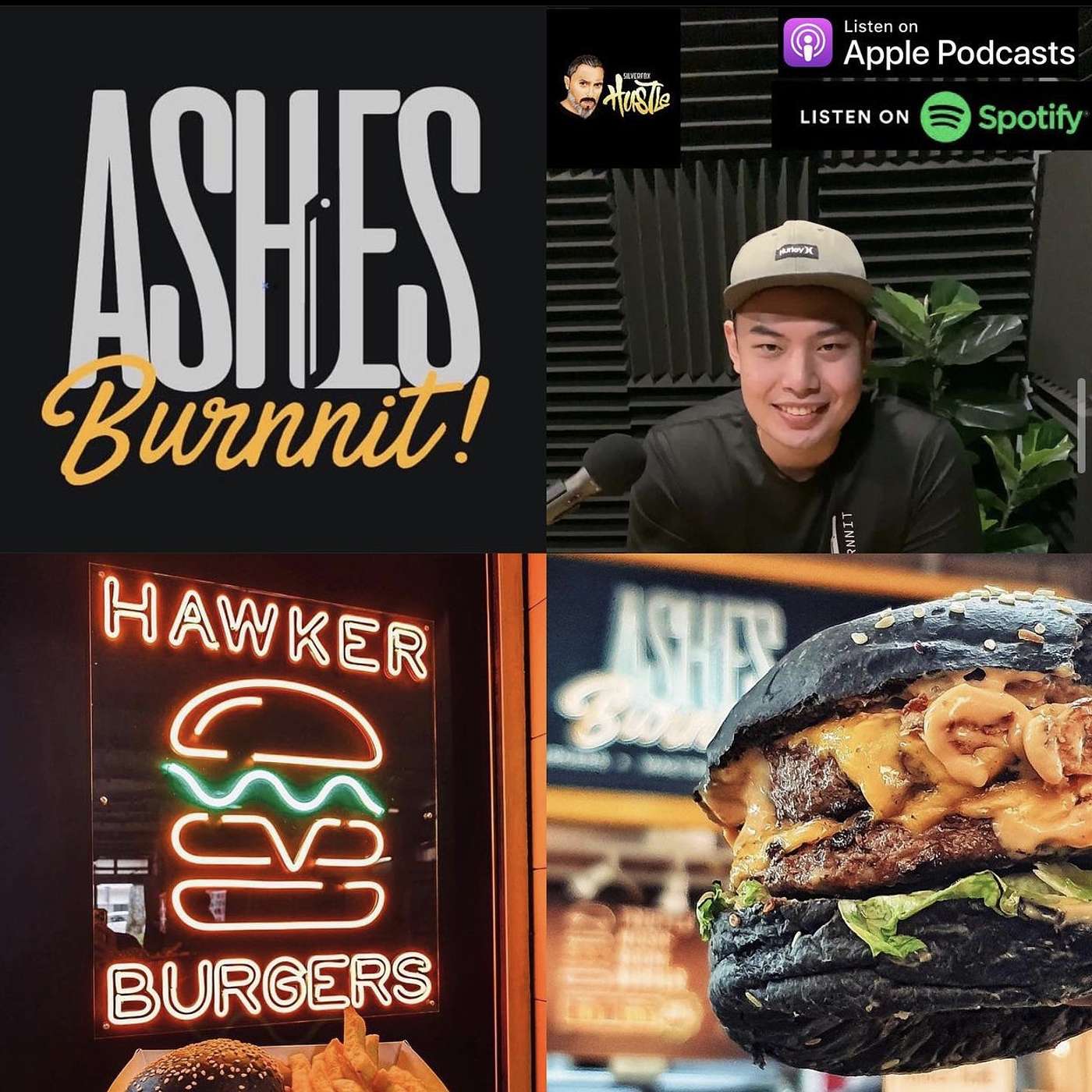Silverfox Hustle #23 - Syafiq Lee - The Founder of Ashes Burnnit, Gourmet Burgers in the Heartlands episode artwork