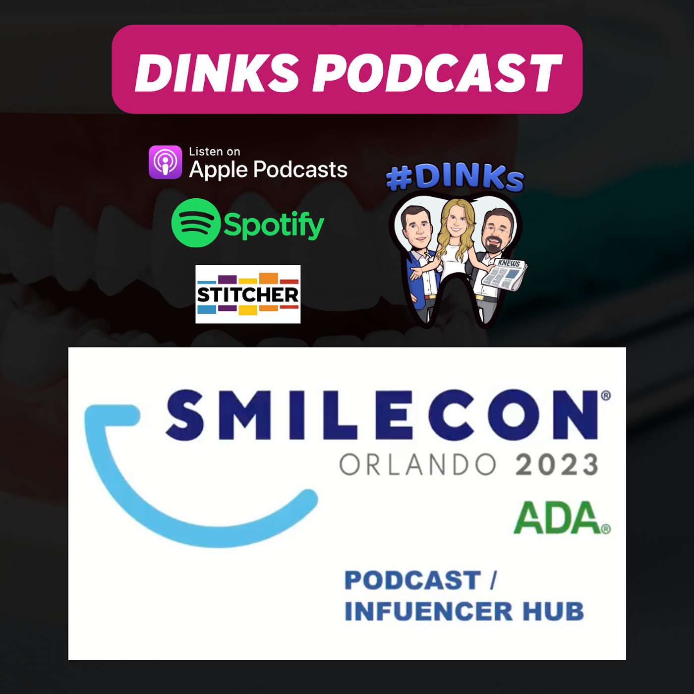 Mike Buckner of PEARL with the DINKS at ADA SMILECON 2023