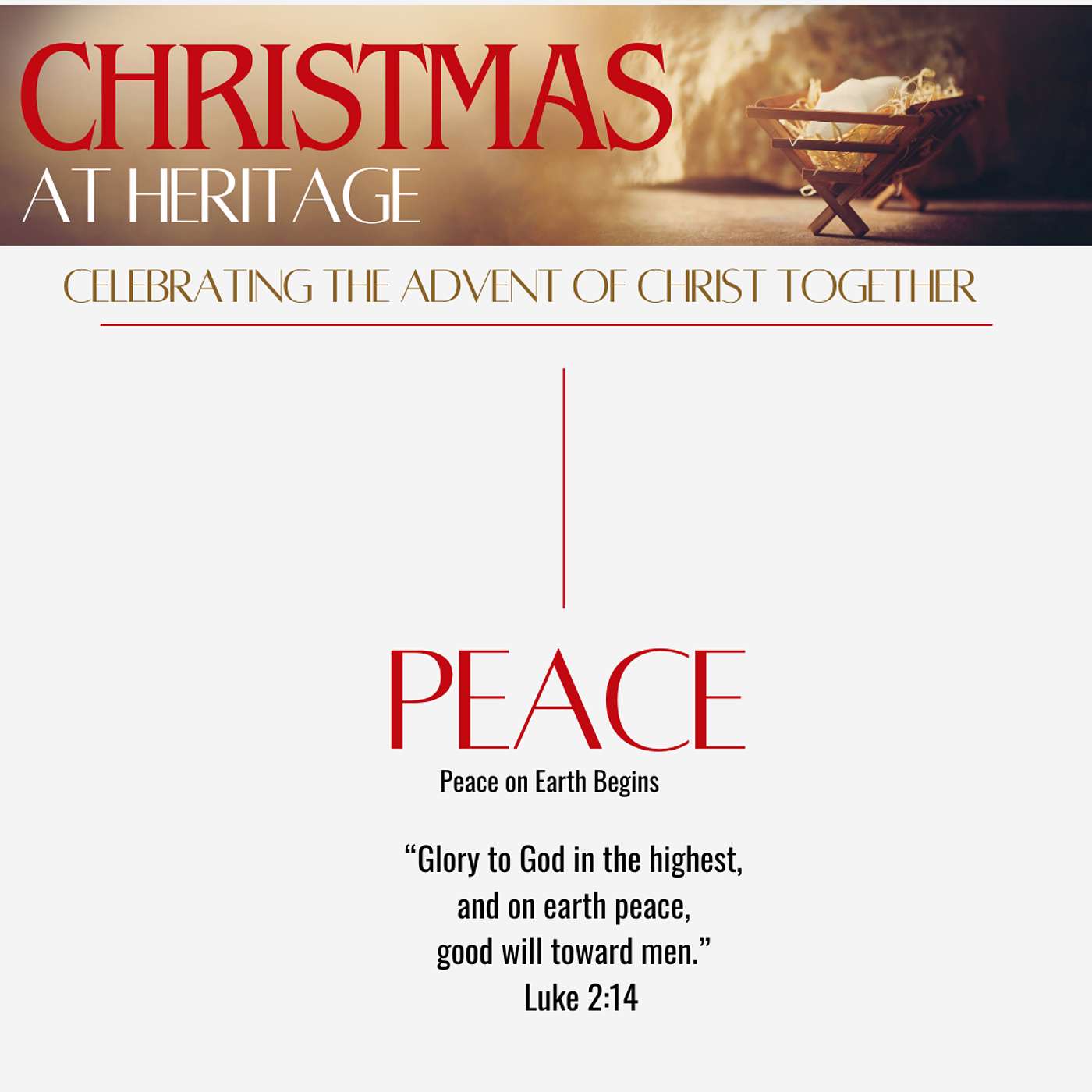 Advent 2025 Week 1 - Peace Advent 2025 Week 1 - Peace