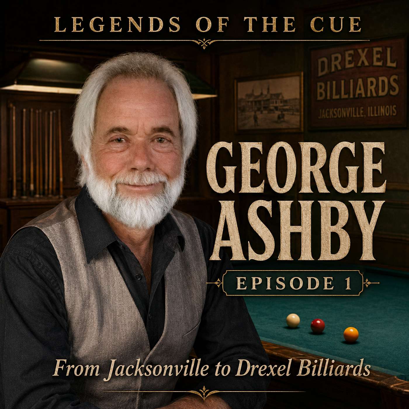 George Ashby - Part 1 (From Jacksonville’s Drexel Billiards to the Art of Three-Cushion)